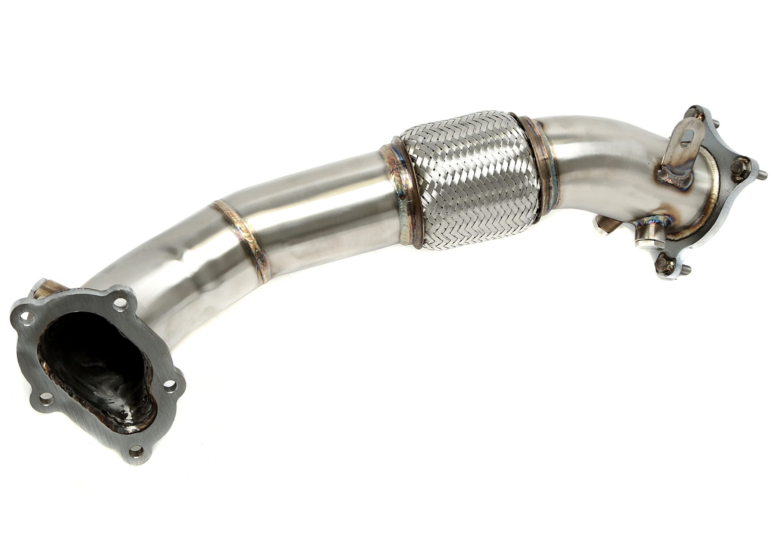 Downpipe mit Flexrohr passend für Audi A6 Typ 4G, Q5 Typ 8R, A7 Typ 4GA 3.0 TDI Biturbo