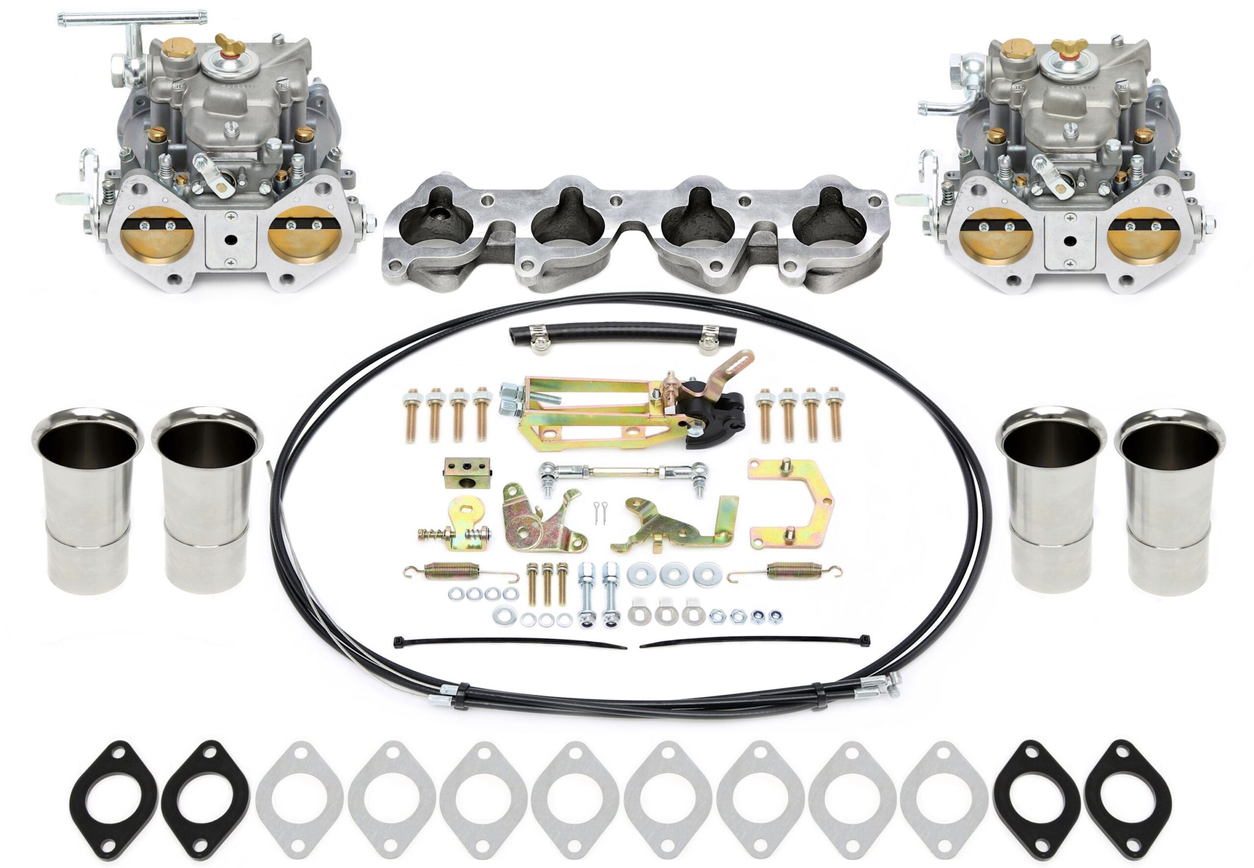 45mm DCOE Vergaser - Komplettkit passend für Seat/VW 1.8/2.0l-16V Motoren