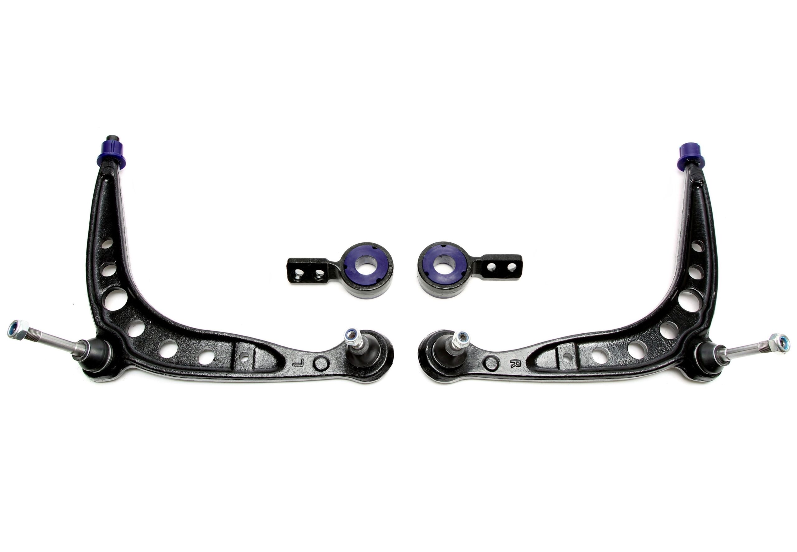 Querlenker Set mit Exzenter PU Buchsen passend für BMW 3er Serie E30 M3