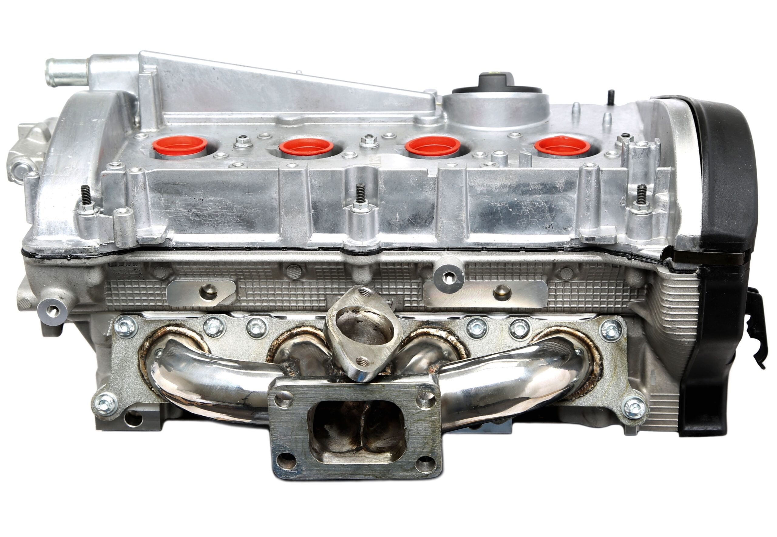 Edelstahl Turbokrümmer mit T3 Flansch/mit Wastegate Anschluß 1.8T Motoren passend für Audi / Seat / Skoda / VW