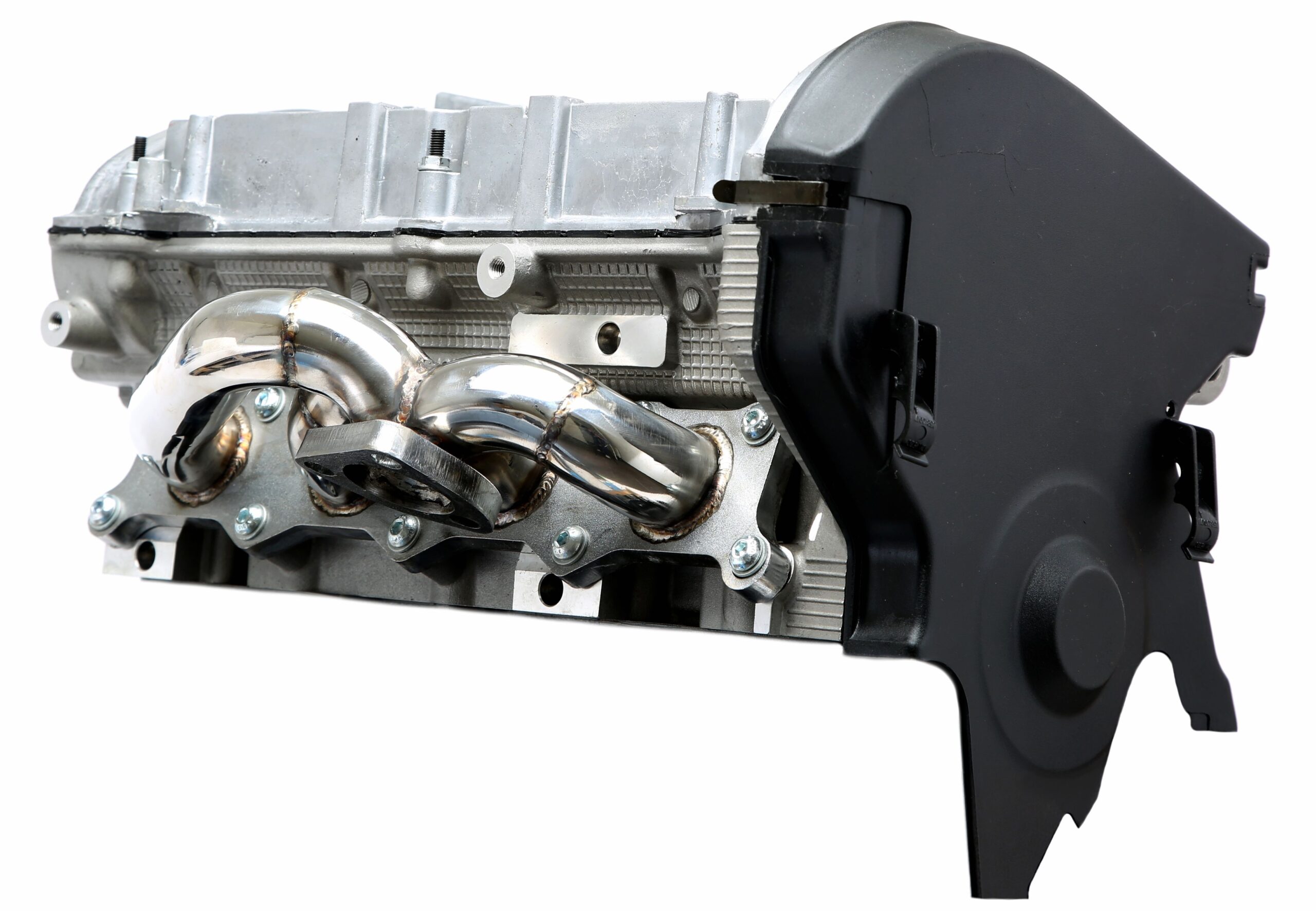 Edelstahl Turbokrümmer mit K03/K04 Flansch für 1.8T Turbo Motoren passend für Audi / VW