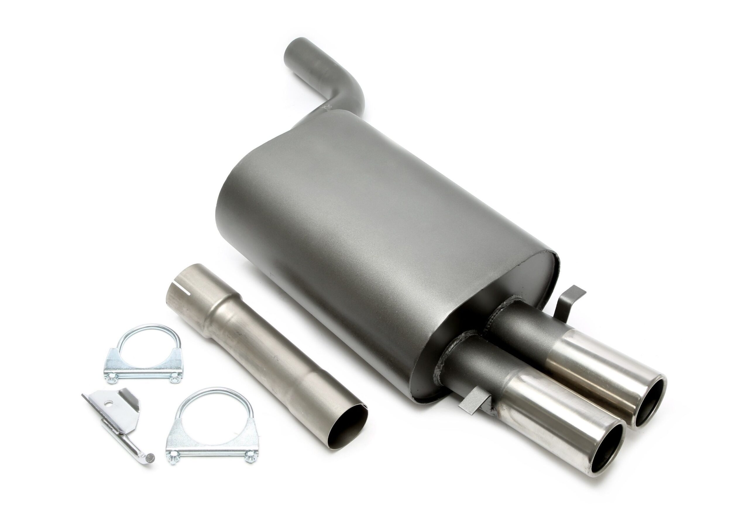 Sportendschalldämpfer 2x76mm passend für BMW 5er Serie Touring, Typ E39