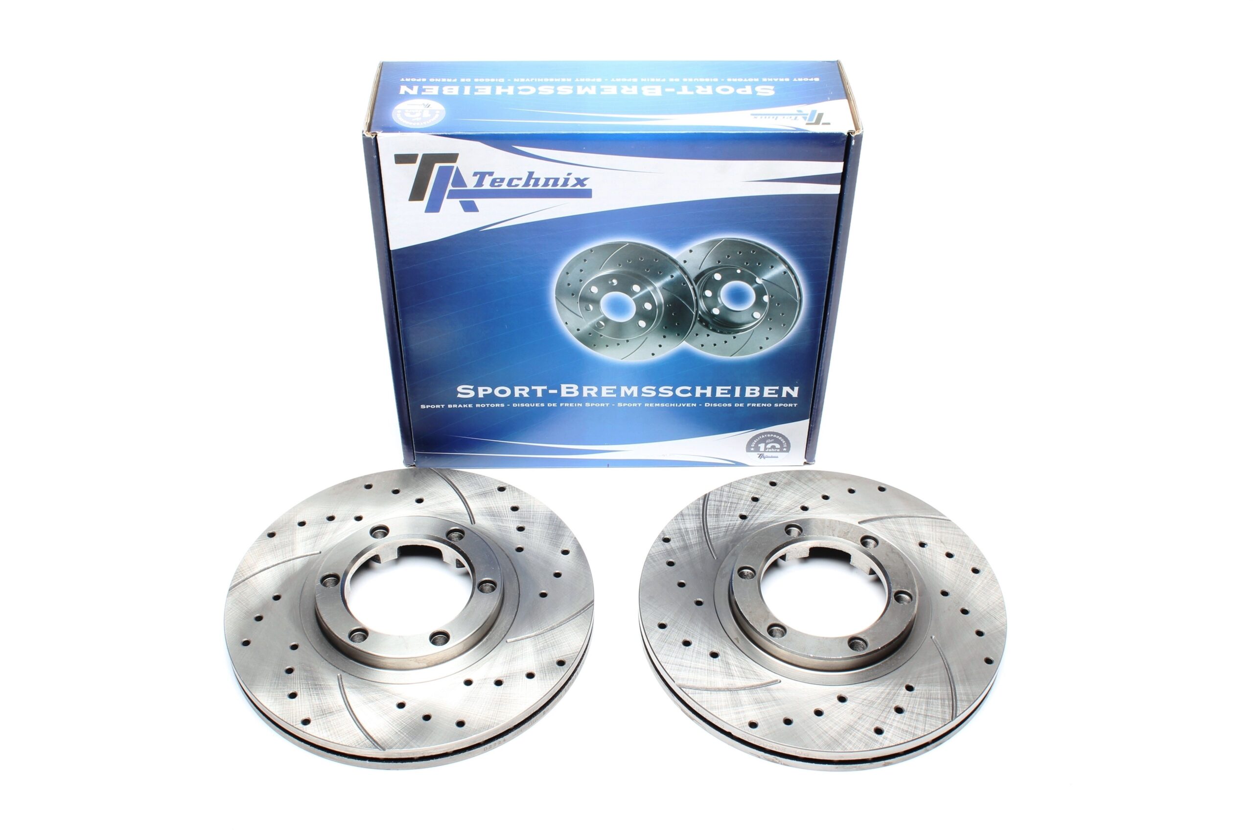 Sport Bremsscheiben Satz Vorderachse passend für Isuzu Trooper / Trooper Soft Top / Opel Campo / Opel Frontera A Sport / Fontera A