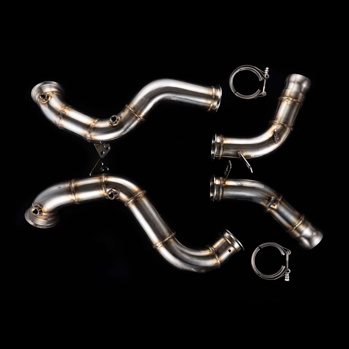 Downpipes Catless passend für Mercedes-Benz AMG E63 E63S (W213 S213)  – BlackBoost
