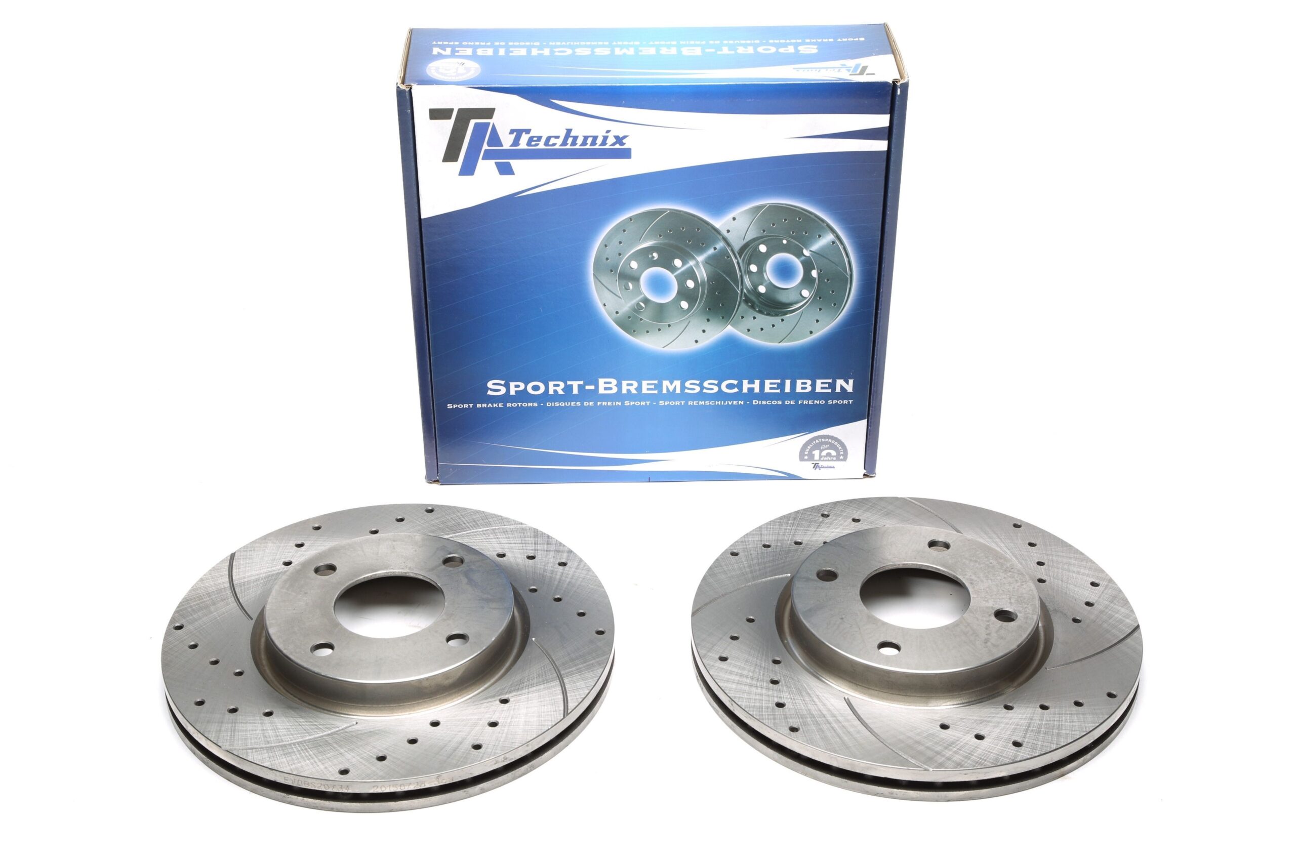Sport Bremsscheiben Satz Vorderachse passend für Nissan Cube / Tiida Schrägheck/Stufenheck