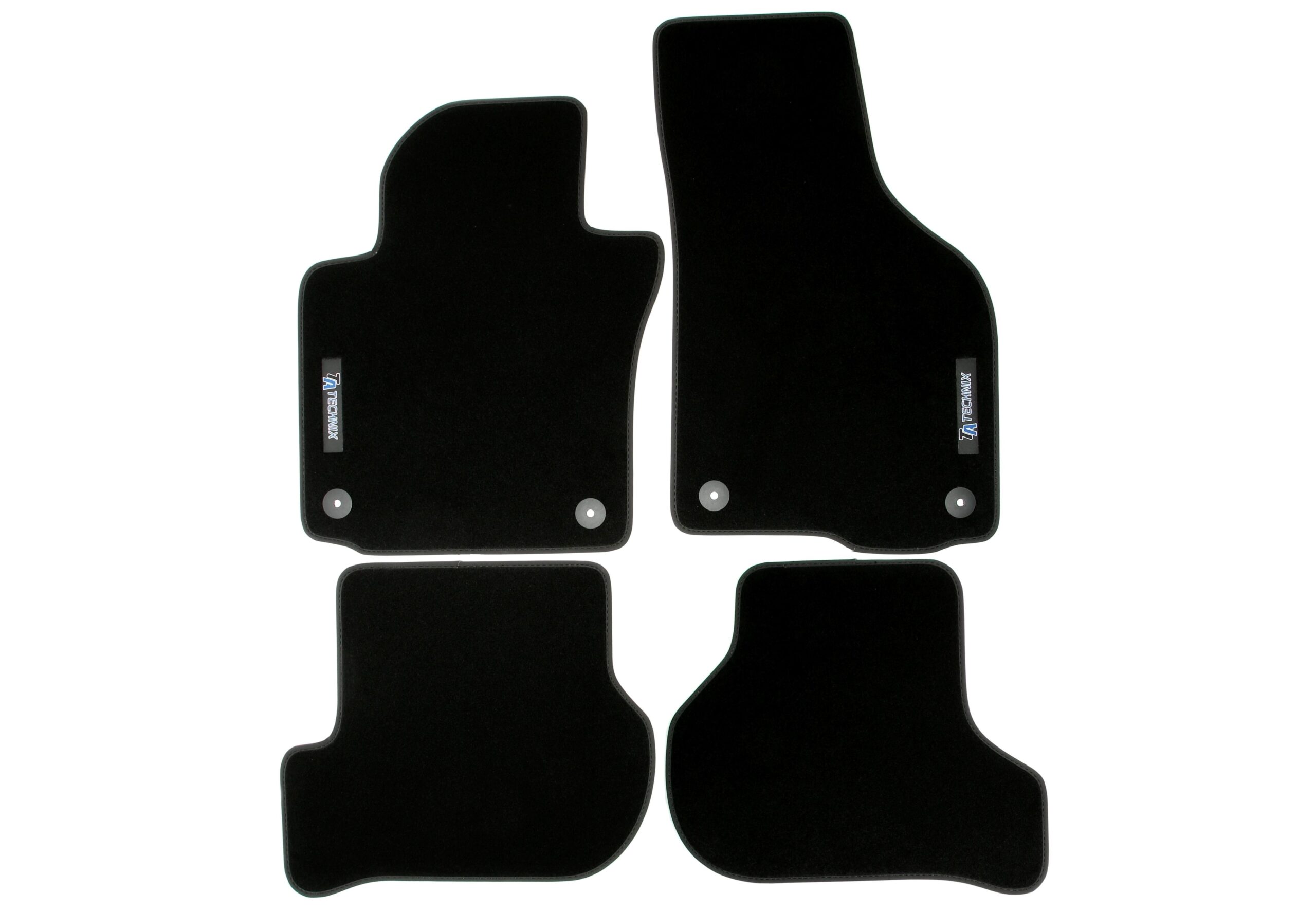 Fußmatten Set mit Logo passend für Skoda Octavia 2 Typ 1Z