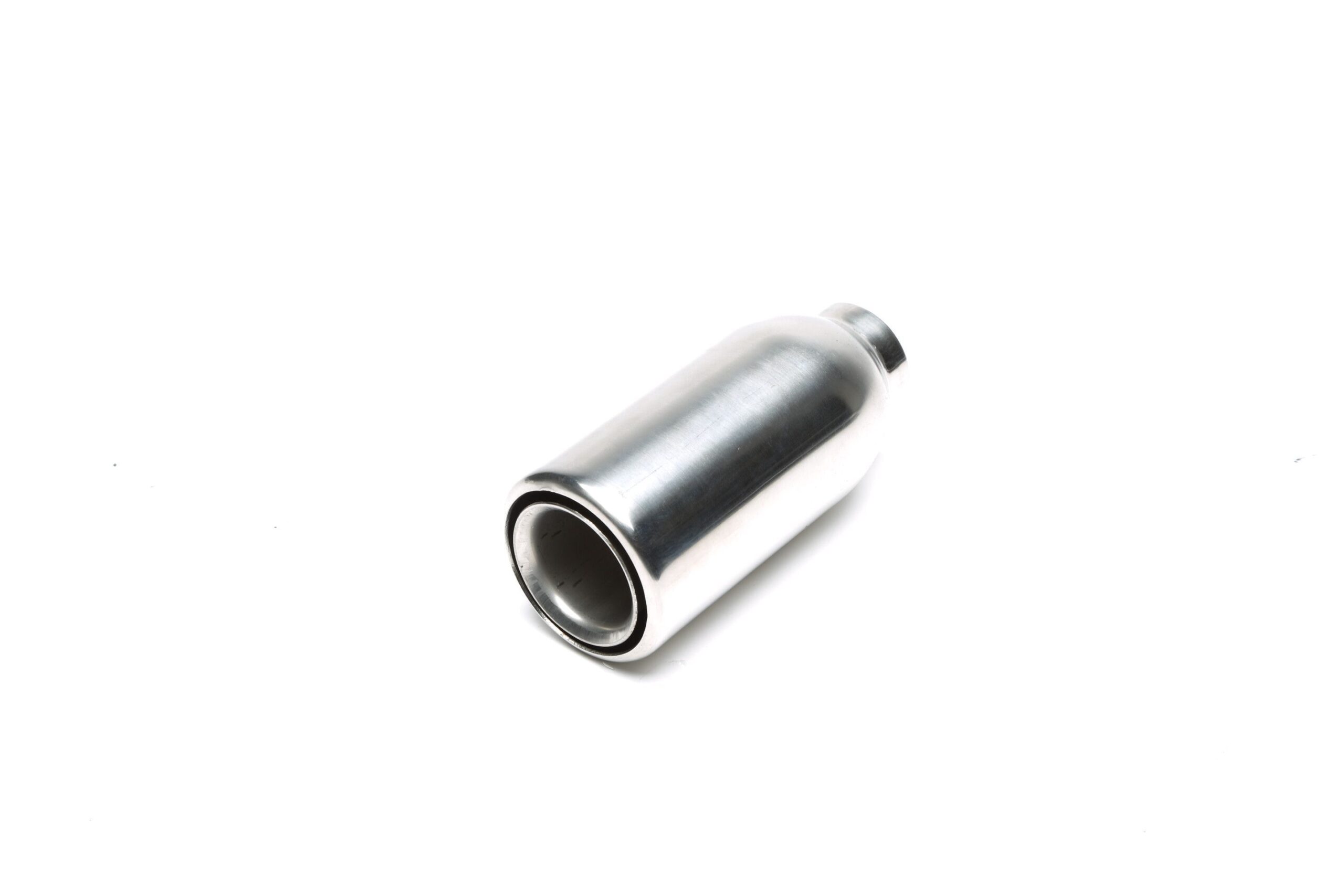 Endrohr Edelstahl universal 76mm / 45mm rund