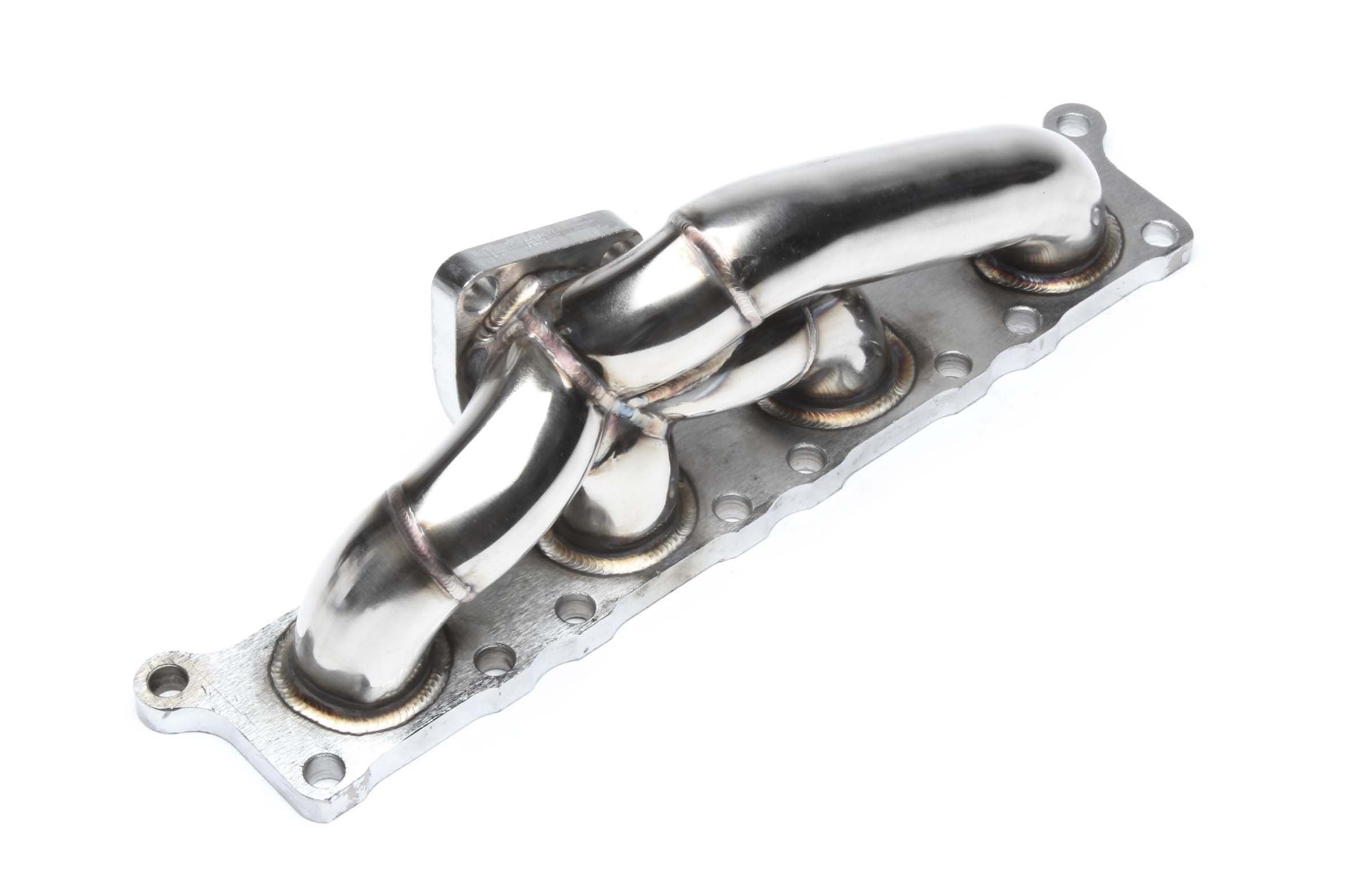 Edelstahl Turbokrümmer mit K03/K04 Flansch für 1.8T Turbo Motoren passend für Audi / VW