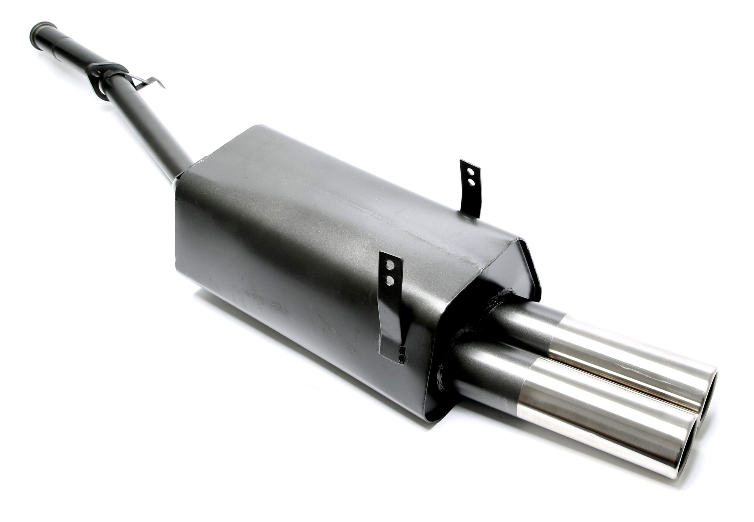 Sportendschalldämpfer 2x76mm passend für BMW 3er Serie E36, 316/318i