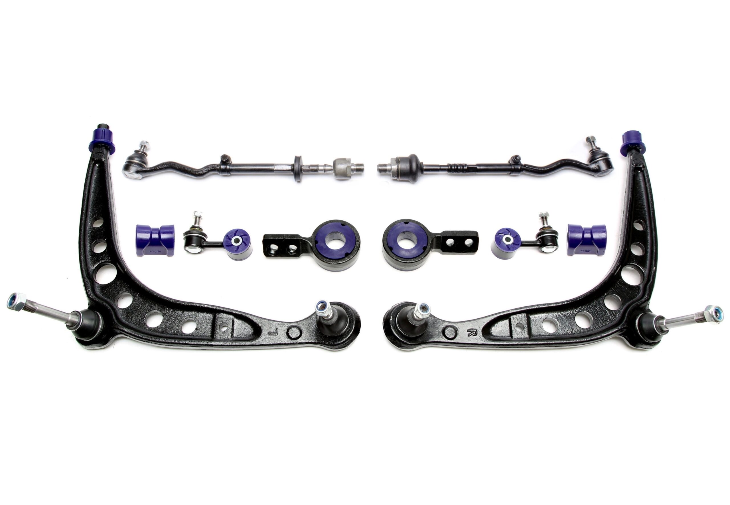 Querlenker Set mit PU Buchsen passend für BMW 3er Serie E30 / Z1