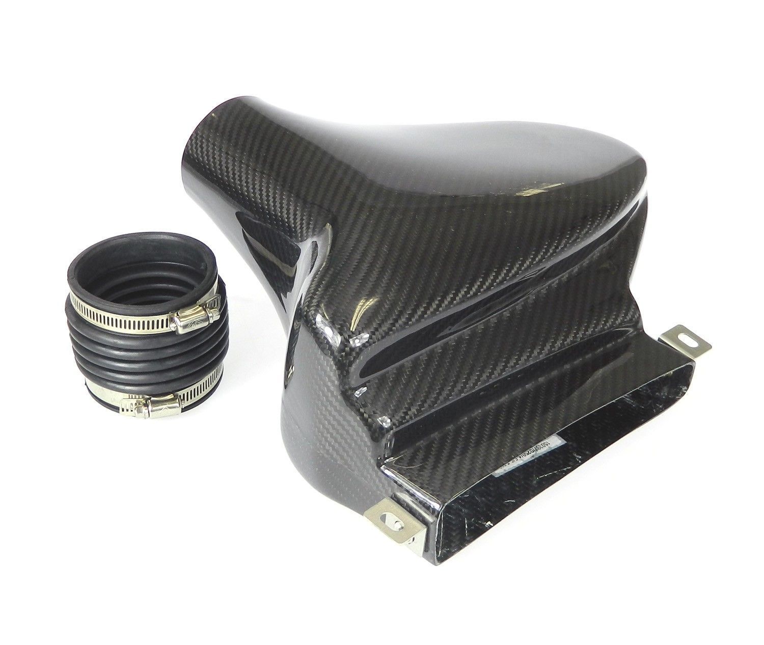 Carbon Staudrucksammler/ Air-Box passend für Audi A3 (8P)/ Seat Altea, Leon, Toledo (1P/5P)/ Skoda Octavia (1Z)/ VW Golf V/VI, Jetta III (1J/5K) mit 1.8/2.0 TSI/TFSI Motoren
