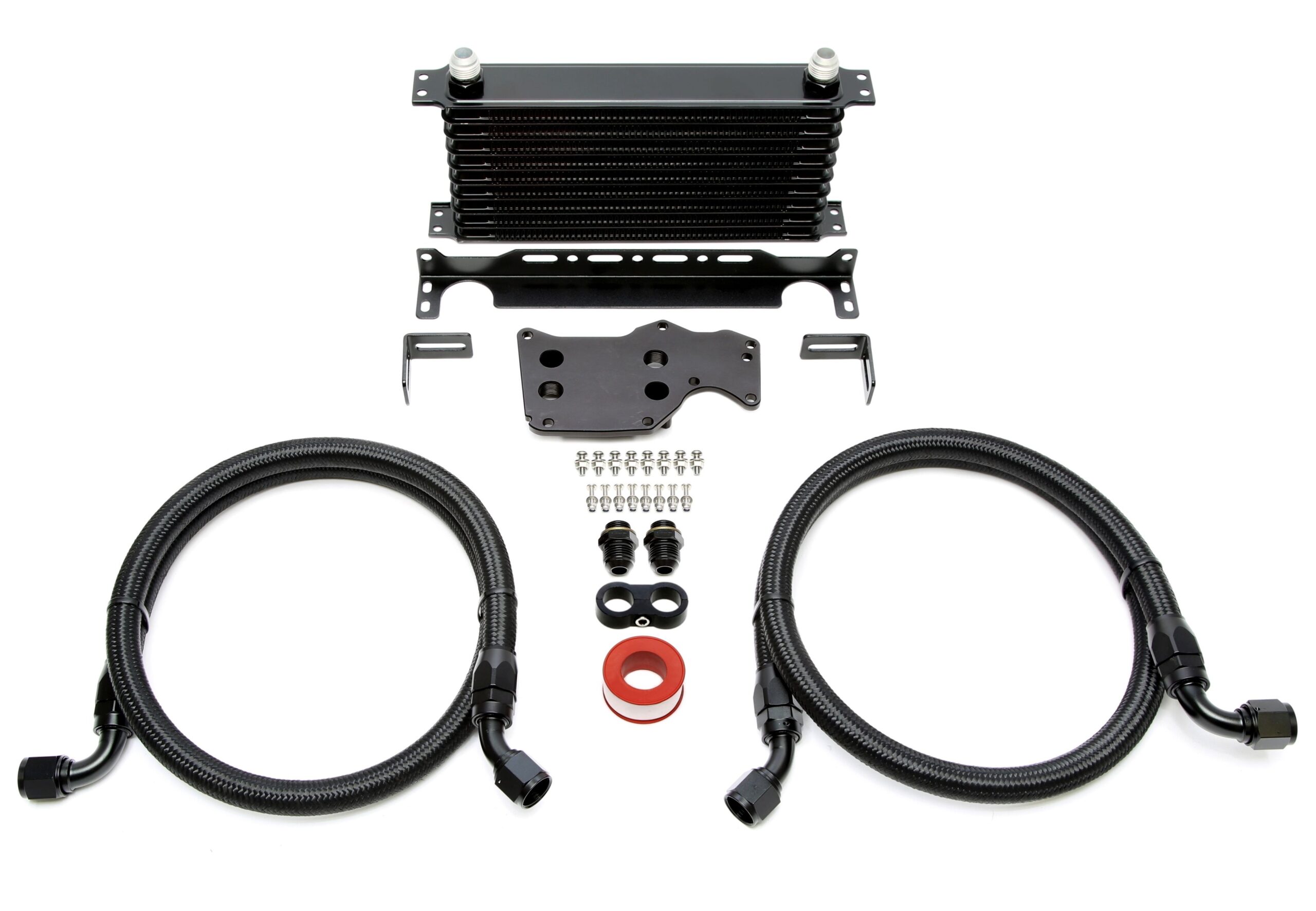 Aluminium Ölkühler-Kit passend für BMW 1er (F20,F21), 2er (F22,F23), 3er (F30-F35,G20), 4er (F32,F33,F36), 5er (G30,G31), 6er (G32), 7er (G11,G12)
