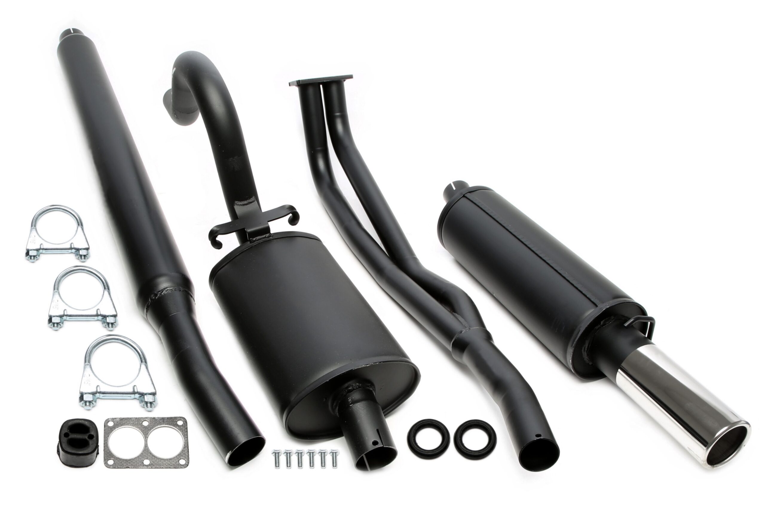 Sportauspuffanlage 1x80mm passend für Opel Ascona B/Manta B