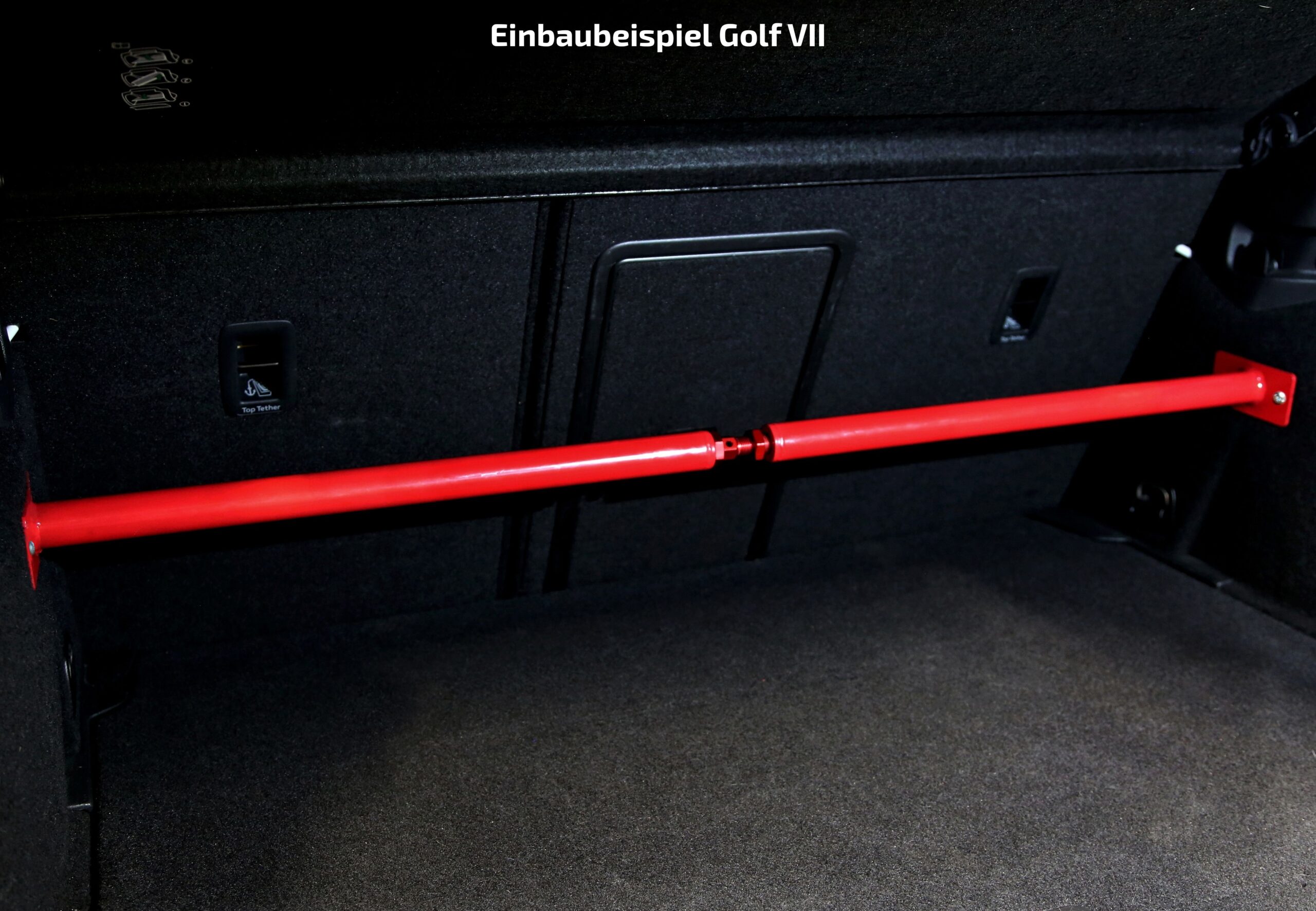 Stahl-Domstrebe hinten passend für Audi A3 8L / Seat Toledo 1M / Leon 1M / Skoda Octavia 1U / VW Golf IV-VIII / Bora 1J / Scirocco III