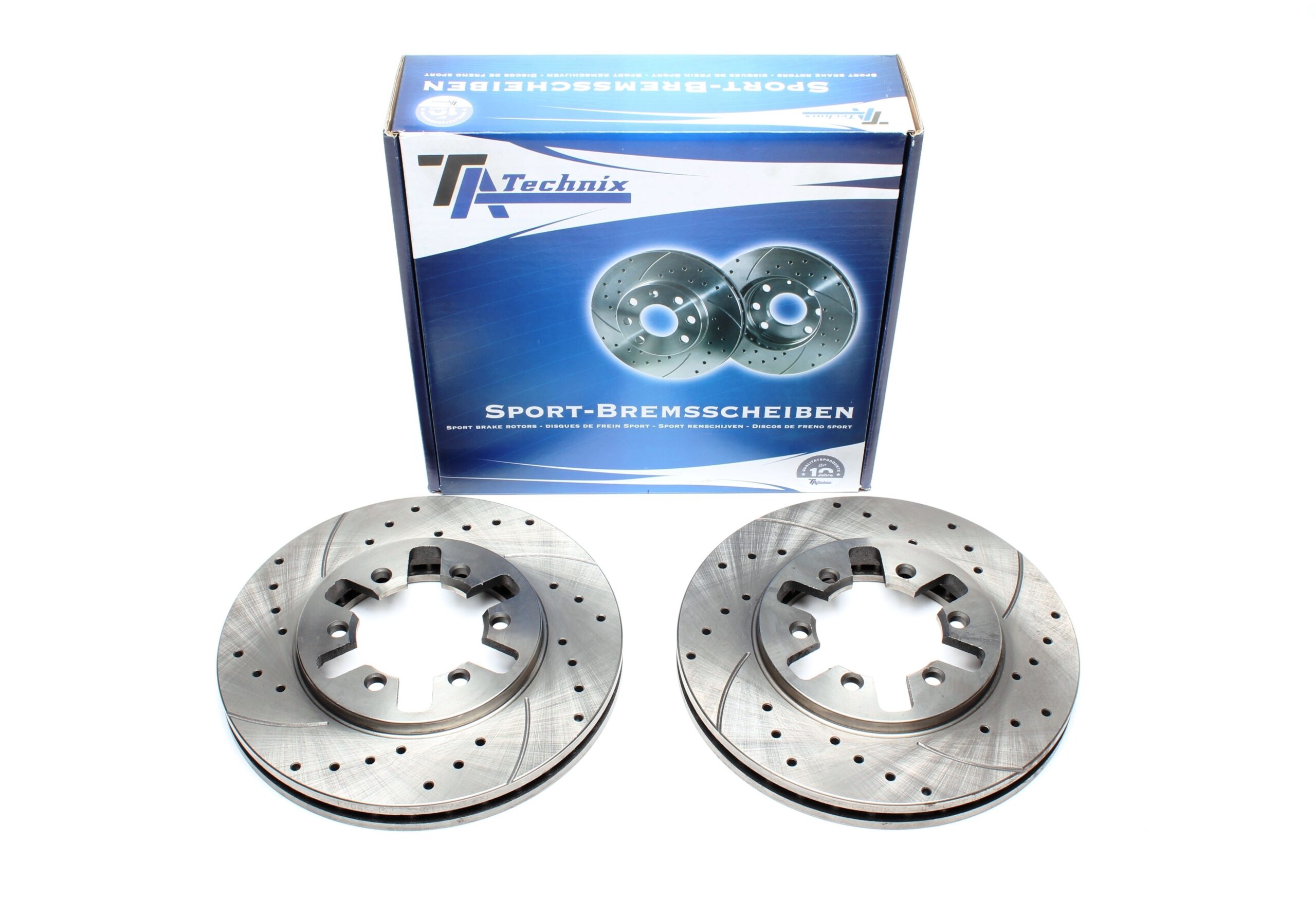 Sport Bremsscheiben Satz Vorderachse passend für Nissan Pick up III / Pickup/NP300 Pickup III / Urvan Kasten / / Urvan Bus