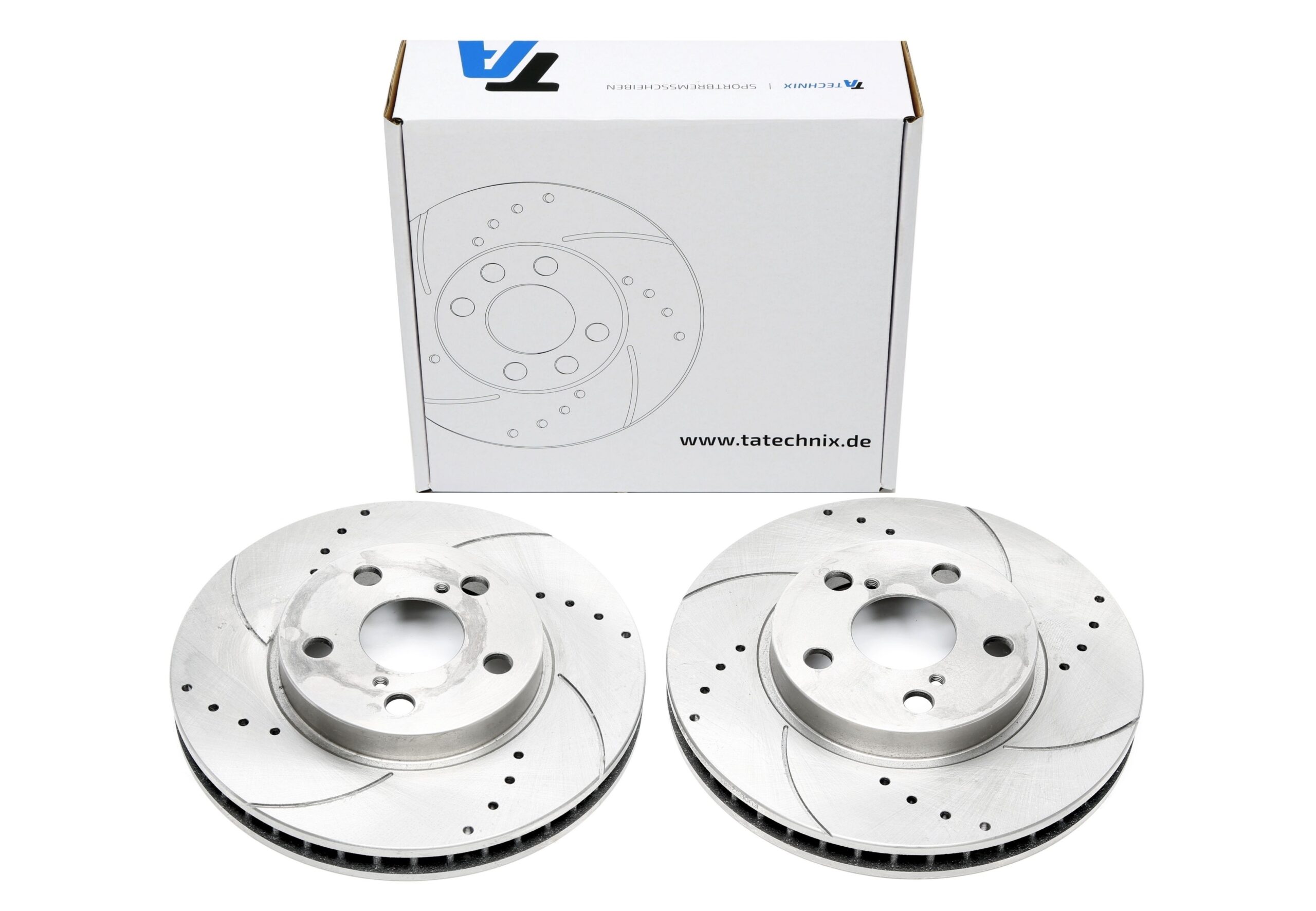 Sport Bremsscheiben Satz Vorderachse passend für Toyota Carina E / Carina Stufenheck / Carina E SW nur 79kW