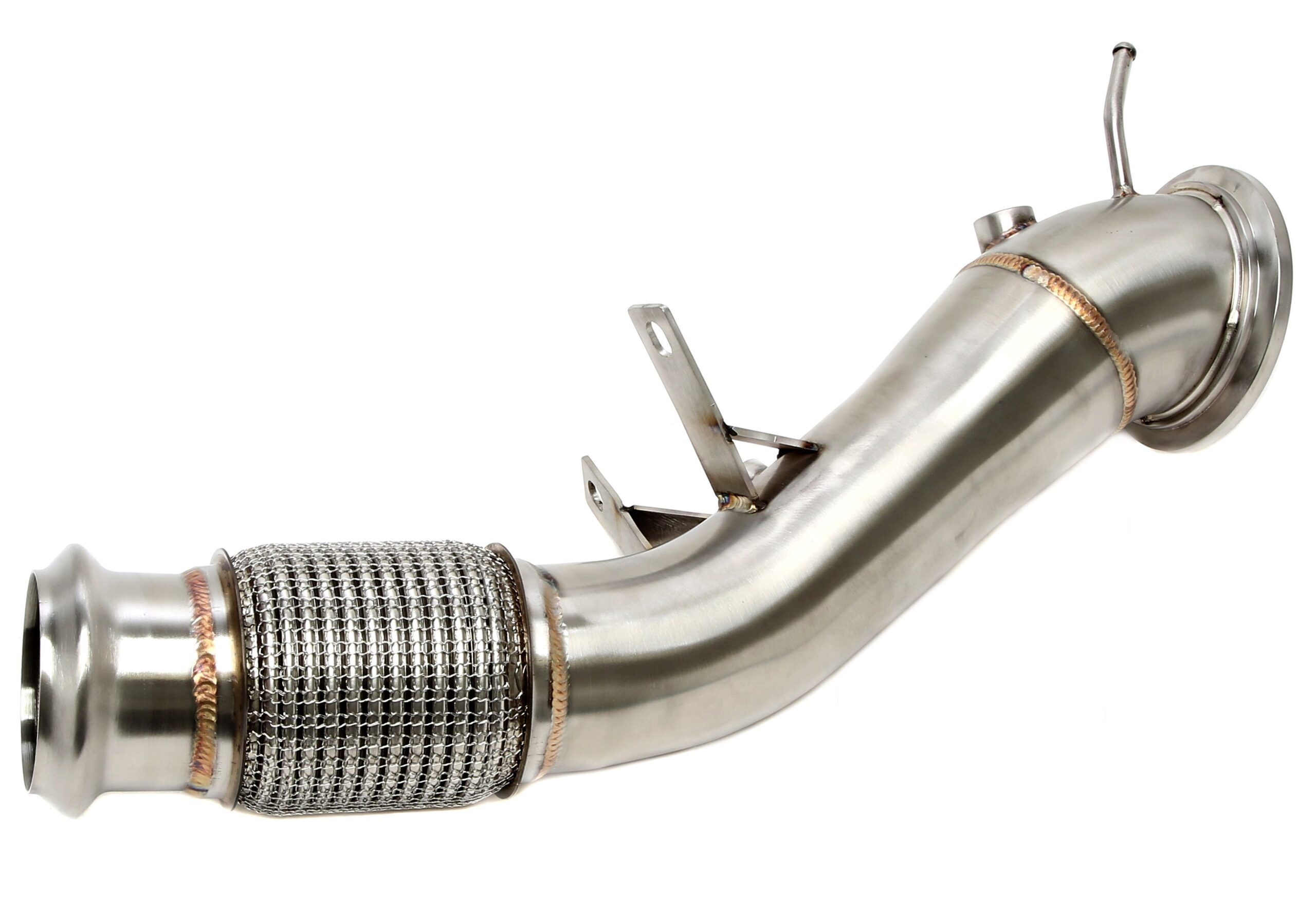 Downpipe ohne Katalysator F & G Chassis passend für BMW 1er Serie F20/F21, 2er Serie F22/F23, 3er Serie F30/F31/F34, 4er Serie F32/F33/F36 , 5er Serie G30,G31, 6er Serie G32, 7er Serie G11/G12, X3/X4 G01/G02 - B48 Motoren