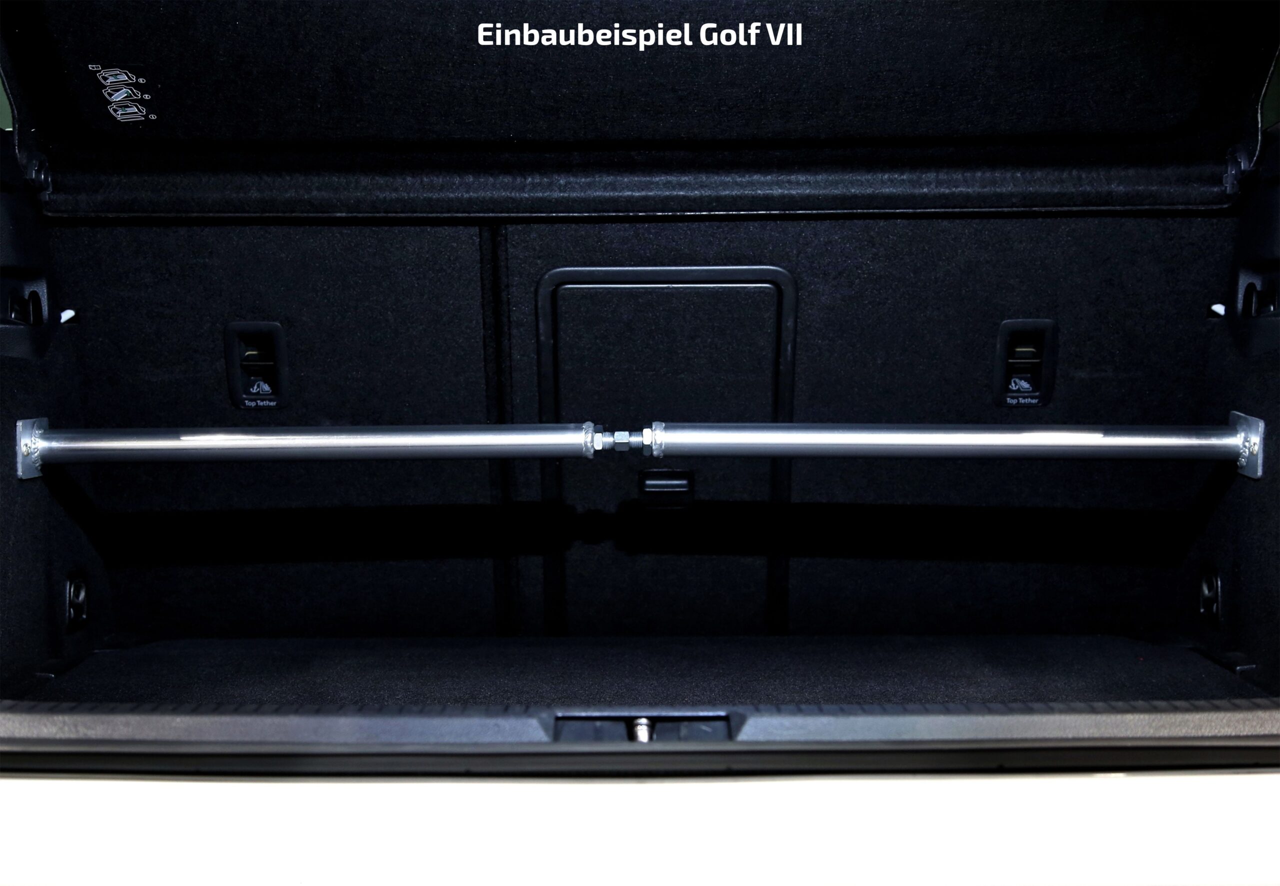 Alu-Domstrebe hinten passend für Audi A3 8L / Seat Toledo 1M / Leon 1M / Skoda Octavia 1U / VW Golf IV-VIII / Bora 1J / Scirocco III