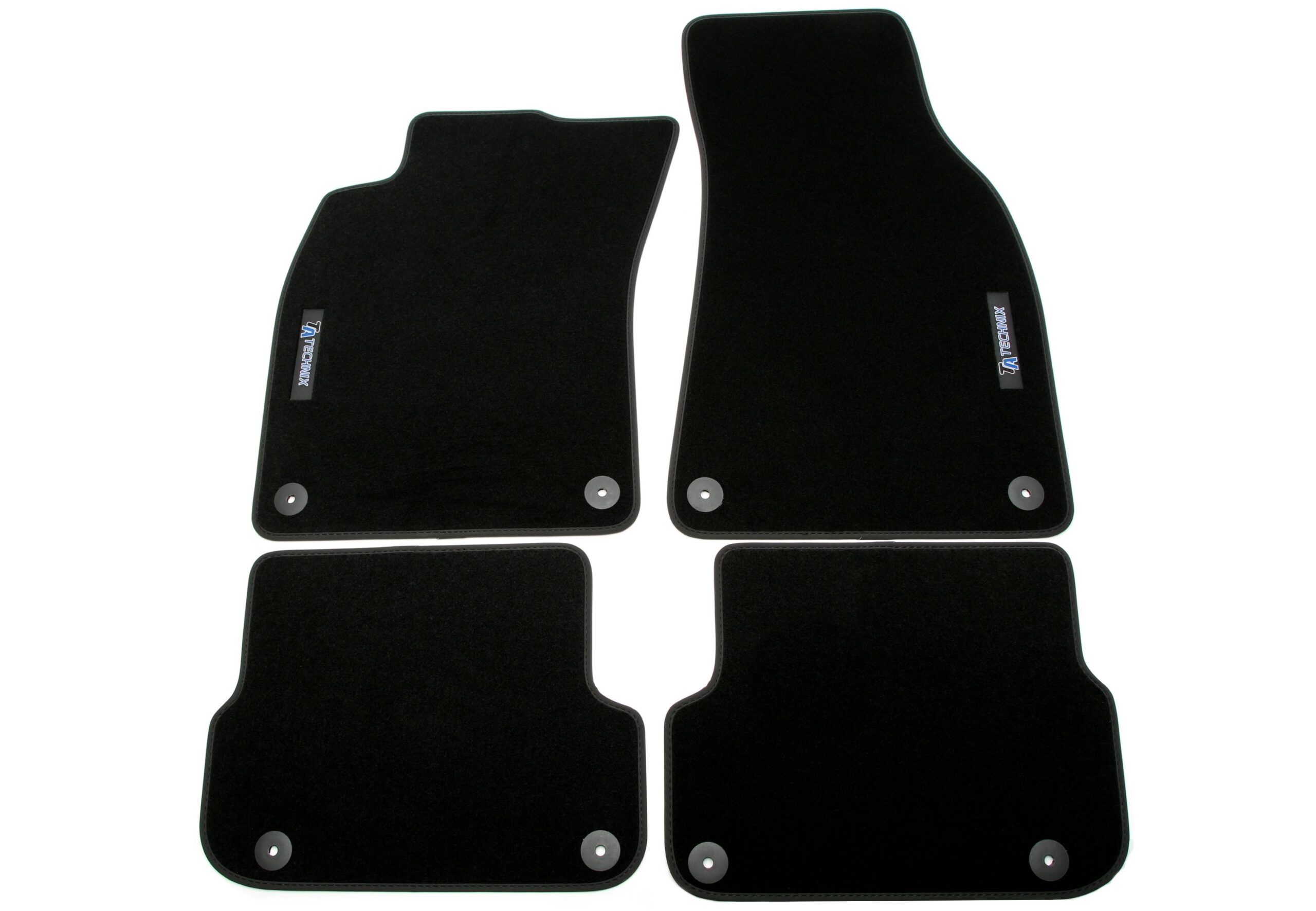 Fußmatten Set mit Logo passend für Audi A6 Typ 4F 06-11
