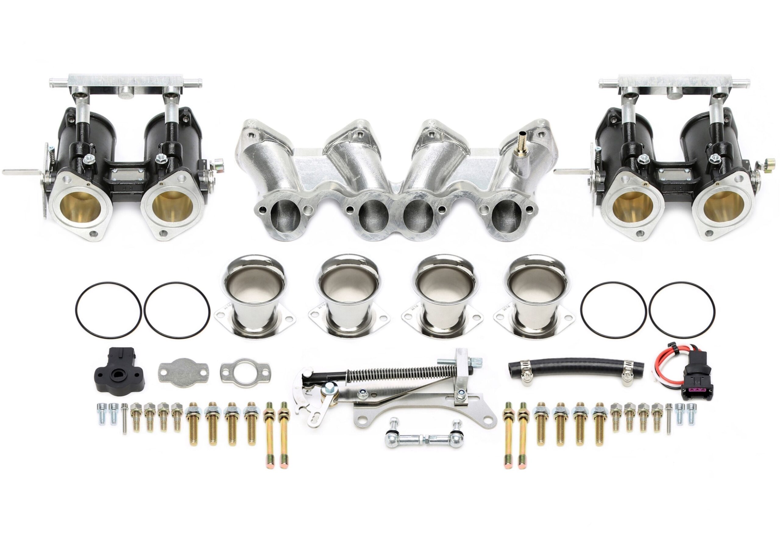 40mm DCOE Drosselklappen - Komplettkit passend für VW 1.5-1.8l 8V Motoren