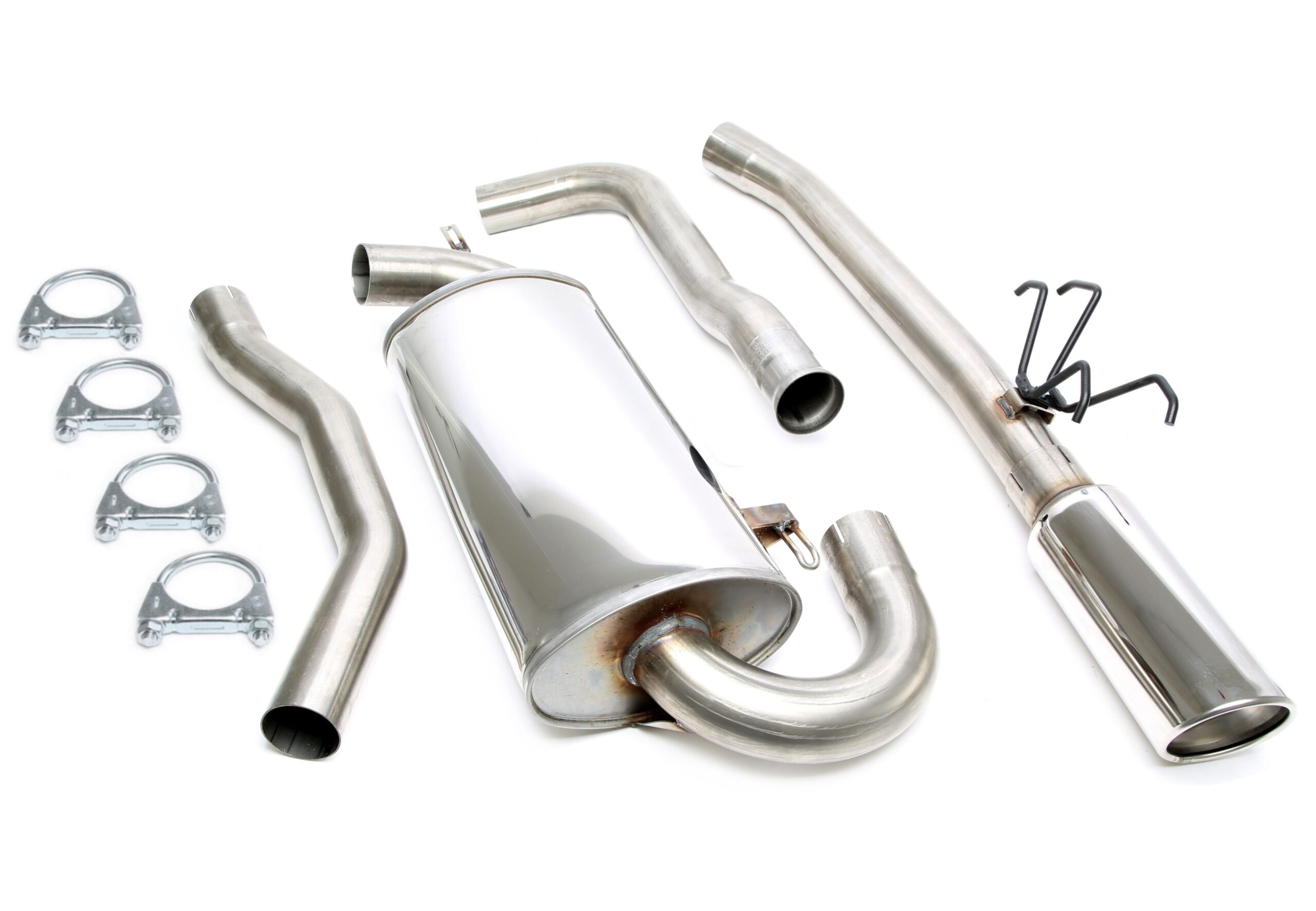 Sportauspuffanlage 1x100mm passend für Volvo 850-S70-V70 I Turbo Typ L, LS, N