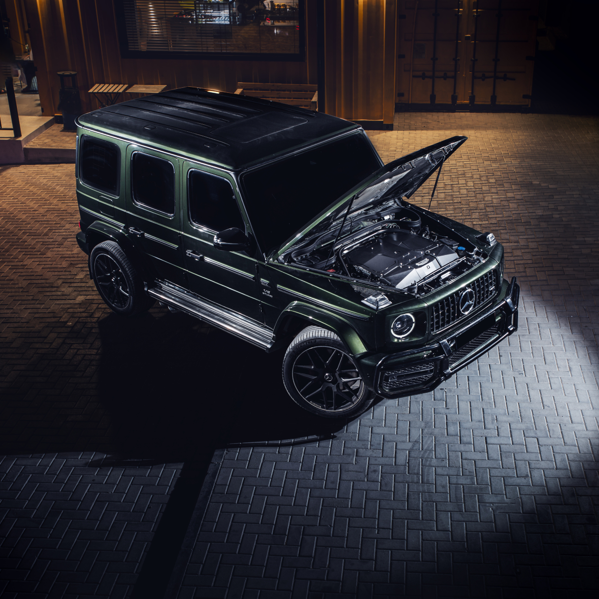 Cold Air Intake passend für Mercedes-Benz AMG G63 (W463A) – BlackBoost