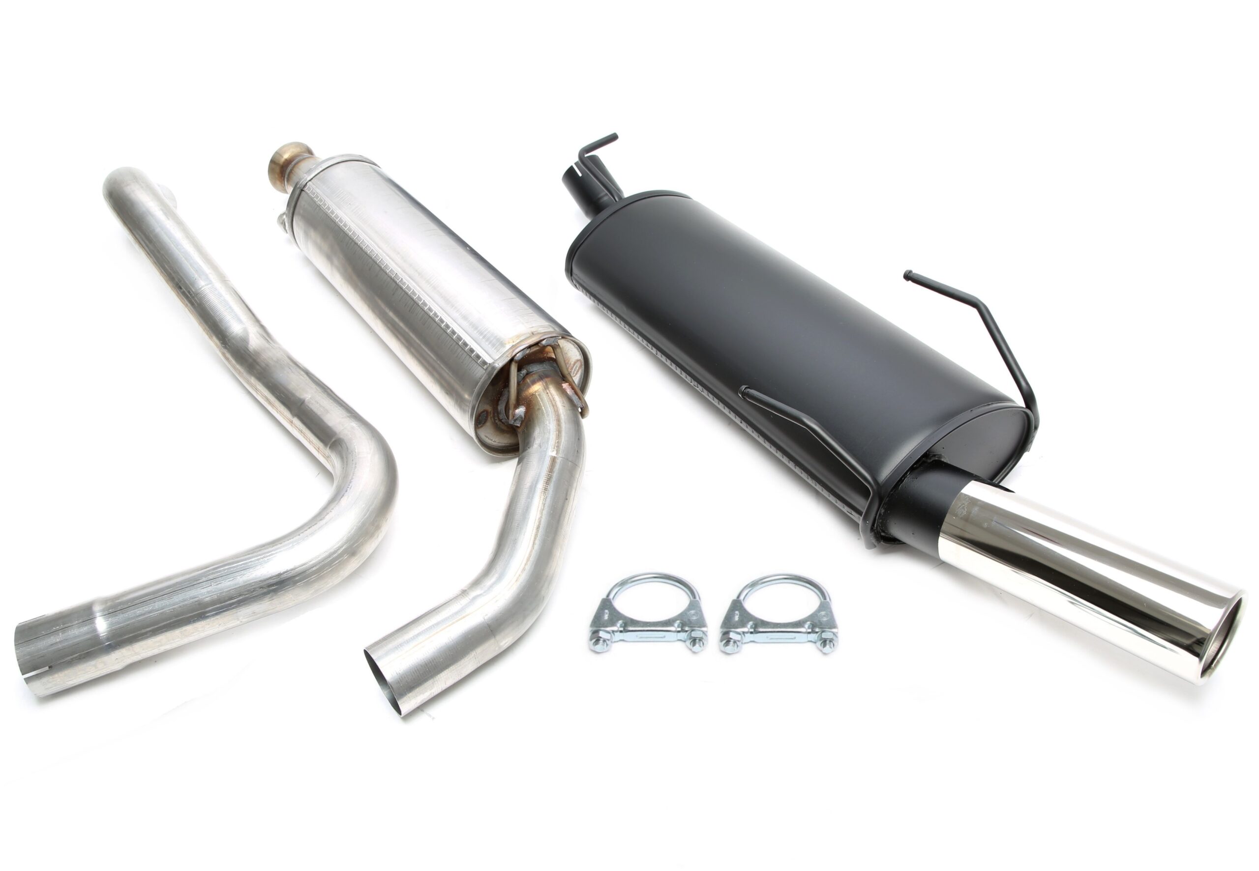 Sportauspuffanlage 1x90mm passend für Saab 900 II 2.0T +Coupe/Cabriolet Typ YS3D