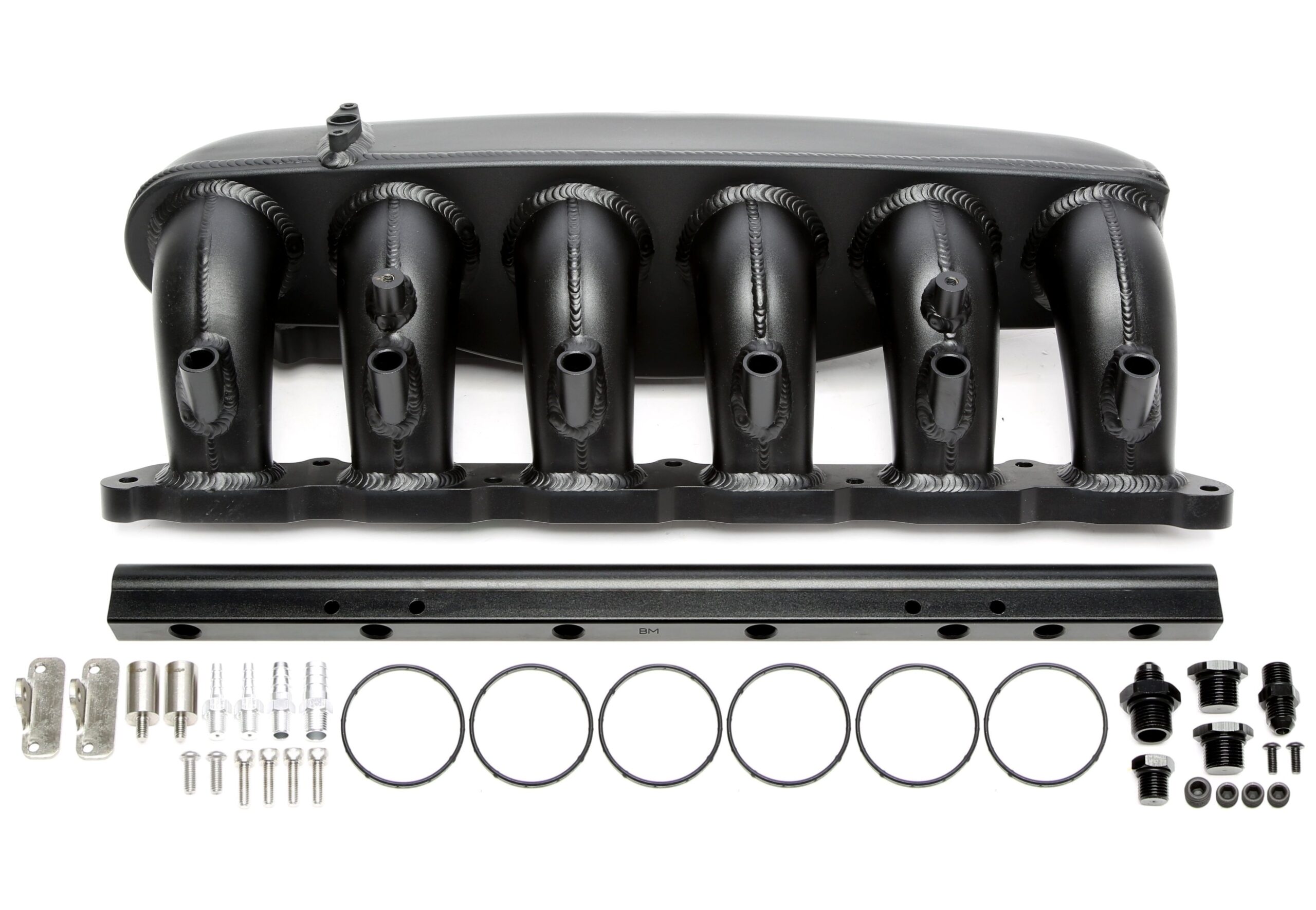 Ansaugbrücken Set schwarz passend für BMW 1er Serie, 2er Serie, 3er Serie, 4er Serie, 5er Serie, 6er Serie, 7er Serie, X3, X4, X5, X6 - Motorcode N55