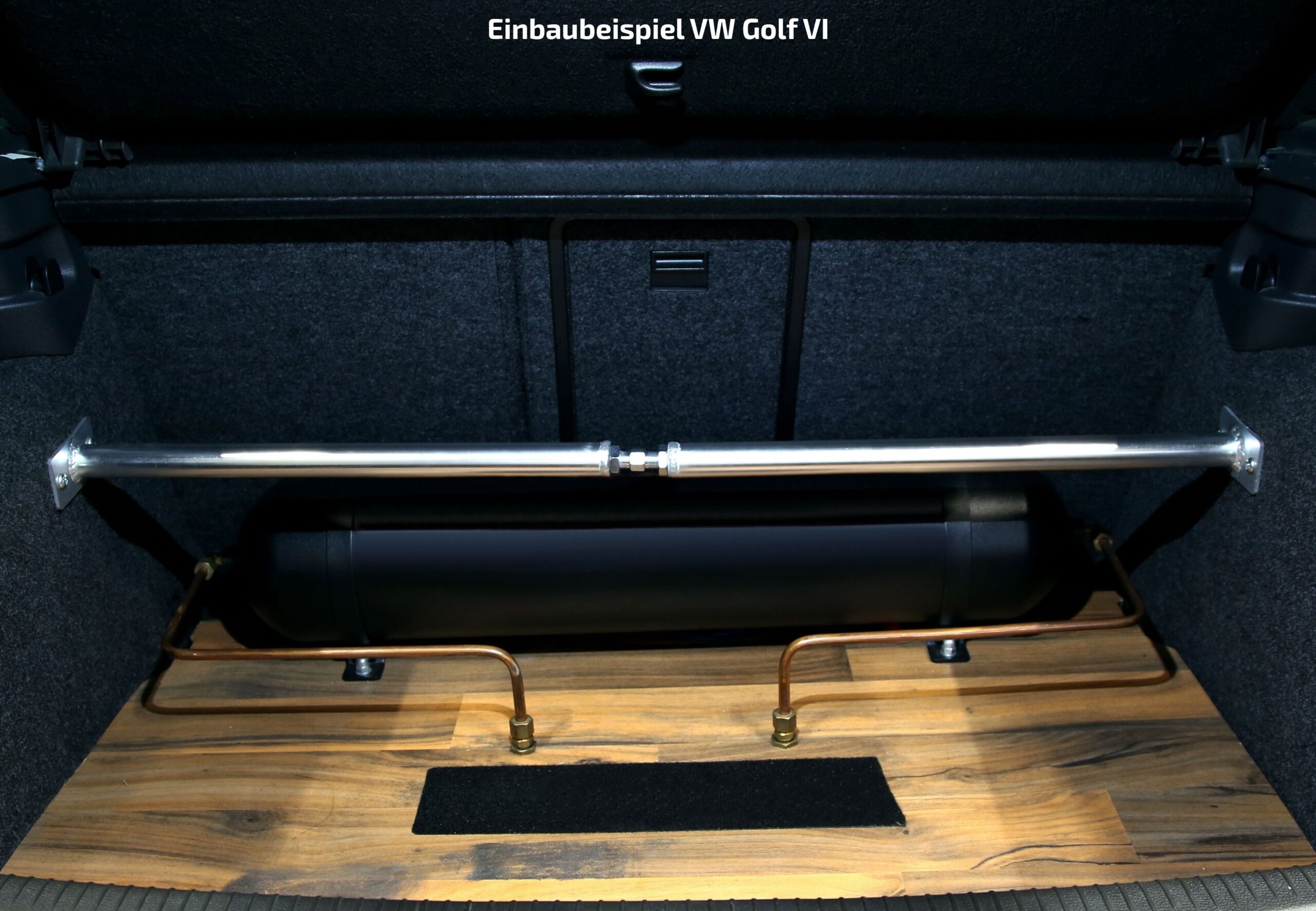 Alu-Domstrebe hinten passend für Audi A3 8L / Seat Toledo 1M / Leon 1M / Skoda Octavia 1U / VW Golf IV-VIII / Bora 1J / Scirocco III