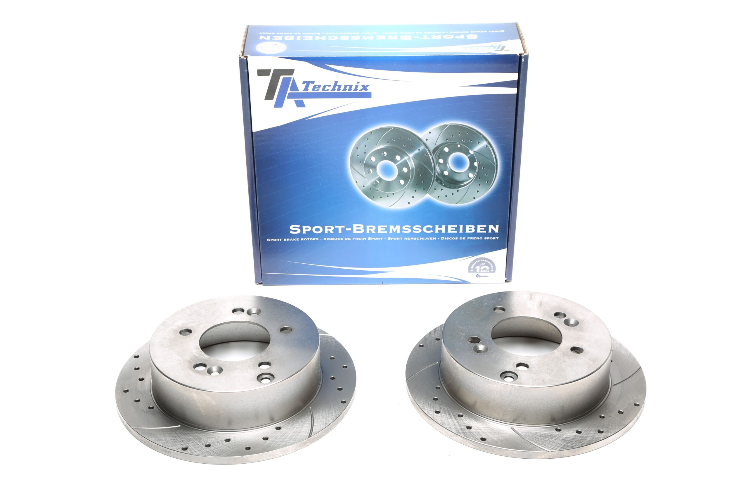 Sport Bremsscheiben Satz Hinterachse passend für Hyundai XG / Sonata V / Tucson / Kia Magentis / Sportage