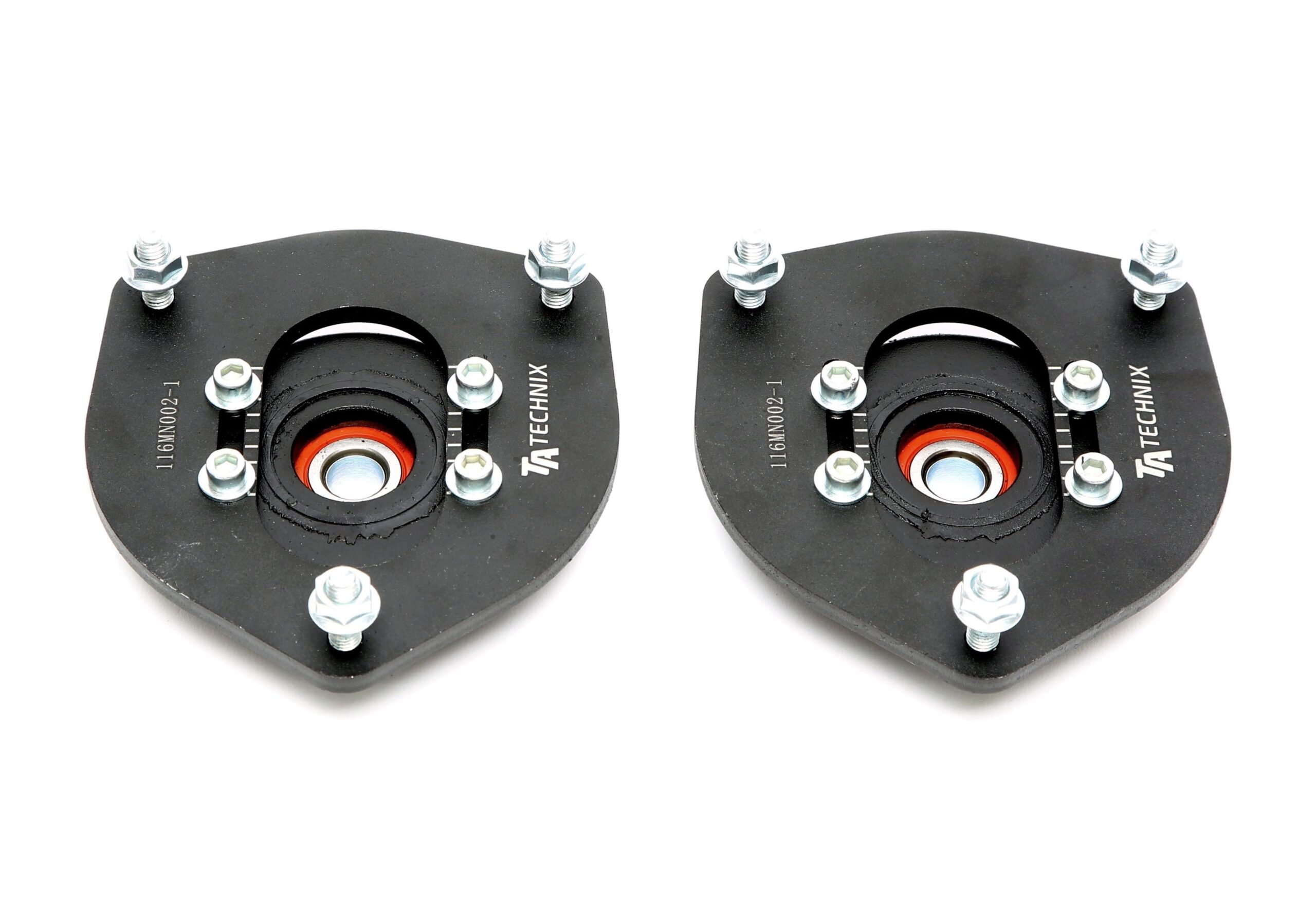 verstärktes Domlager Set mit Sturzverstellung / Airride / Luftfahrwerk + Gewindefahrwerk / passend für BMW/Mini Typ R55-R59