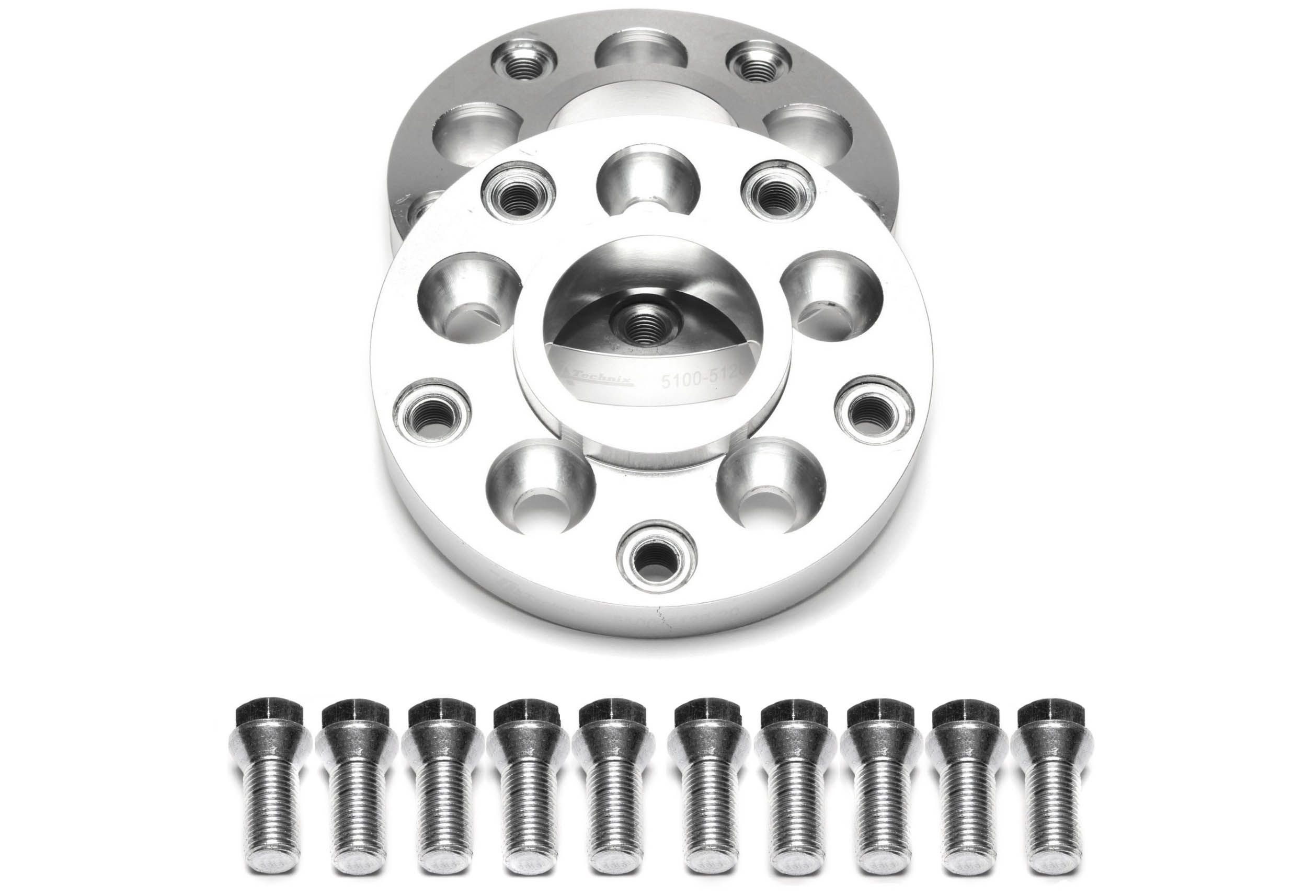Lochkreisadapterset 20mm pro Seite/40mm pro Achse/5x100 auf 5x120