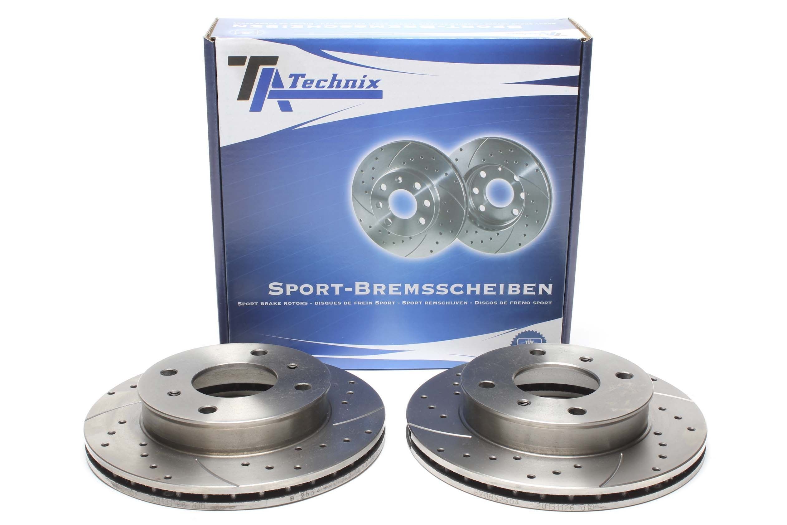 Sport Bremsscheiben Satz Vorderachse passend für Nissan Primera