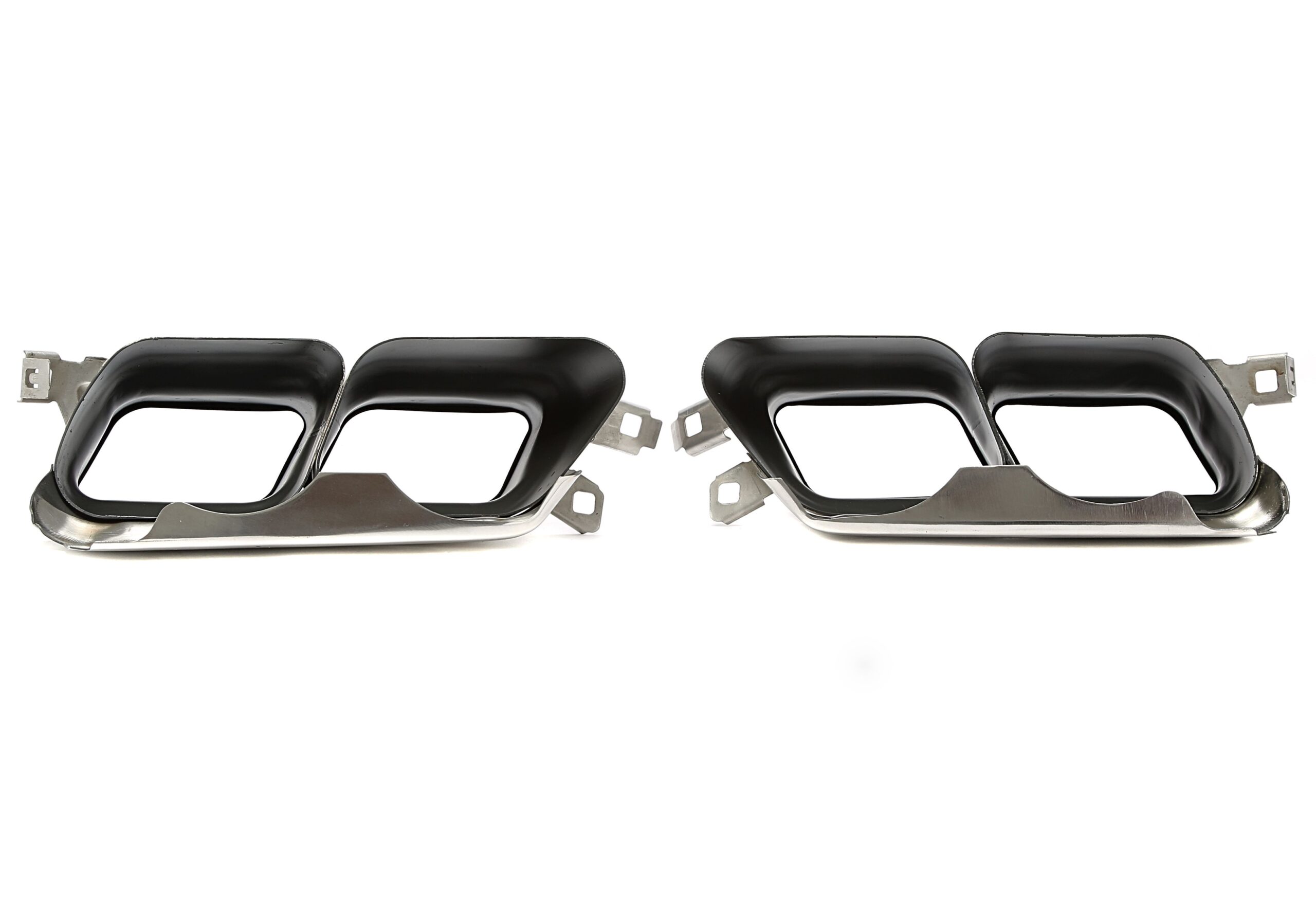 Endrohrblende zum anschrauben "single port" in chrom/glänzend passend für BMW 7er Serie (F01)