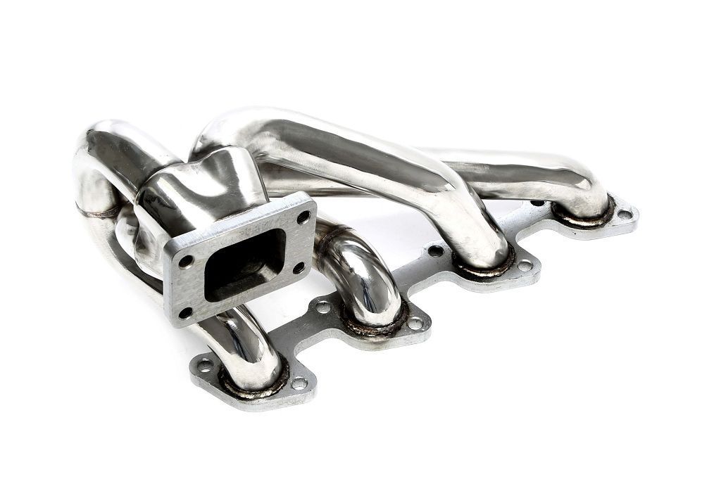 Edelstahl Turbokrümmer mit T3 Flansch passend Volvo 240, Volvo 740/760, Volvo 940 mit 2.3l Motoren