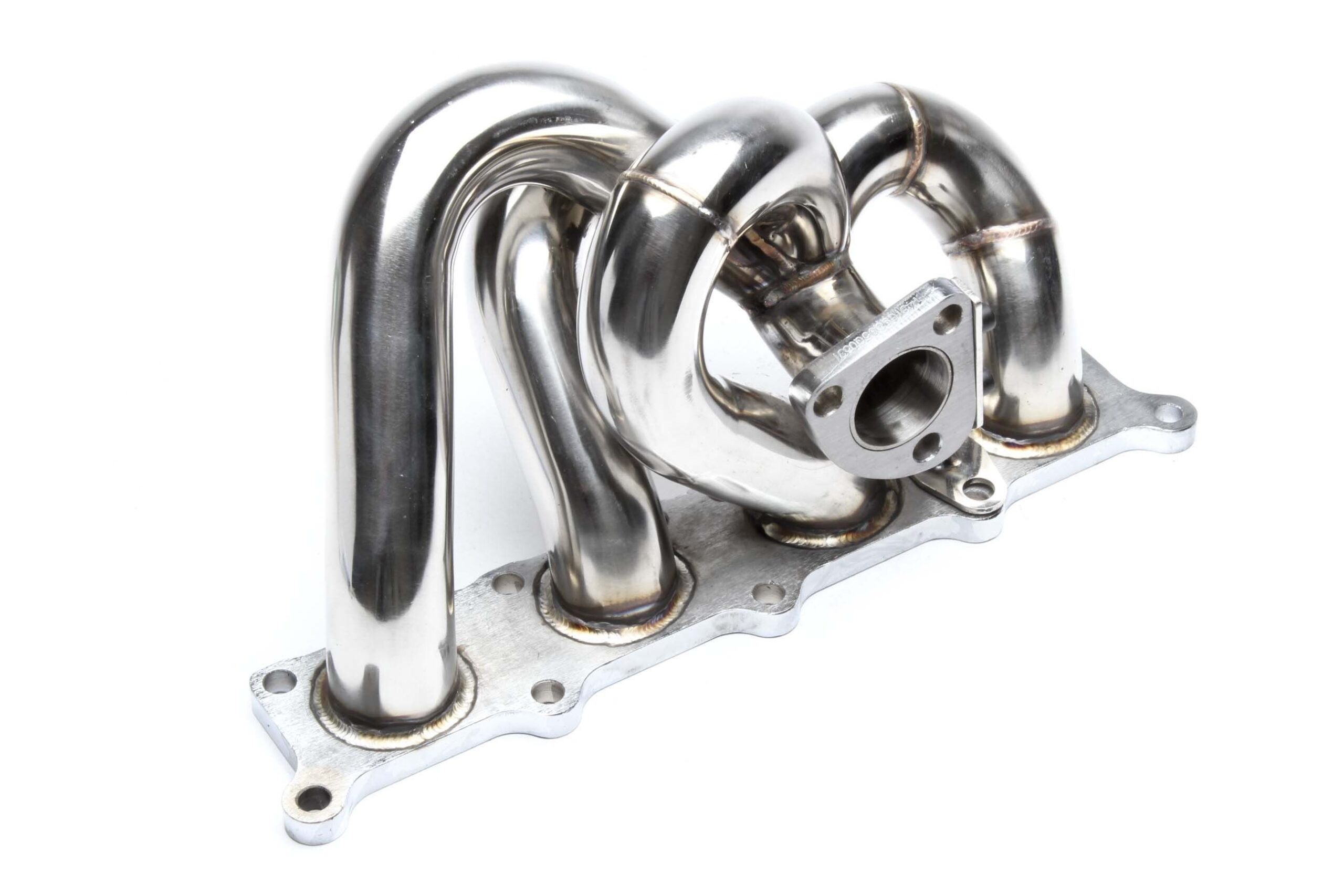 Turbokrümmer/Stossaufladungskrümmer Edelstahl mit K03+K04 Flansch/ 1.8T Motoren längs verbaut passend für Audi A4/A6/VW Passat 3B