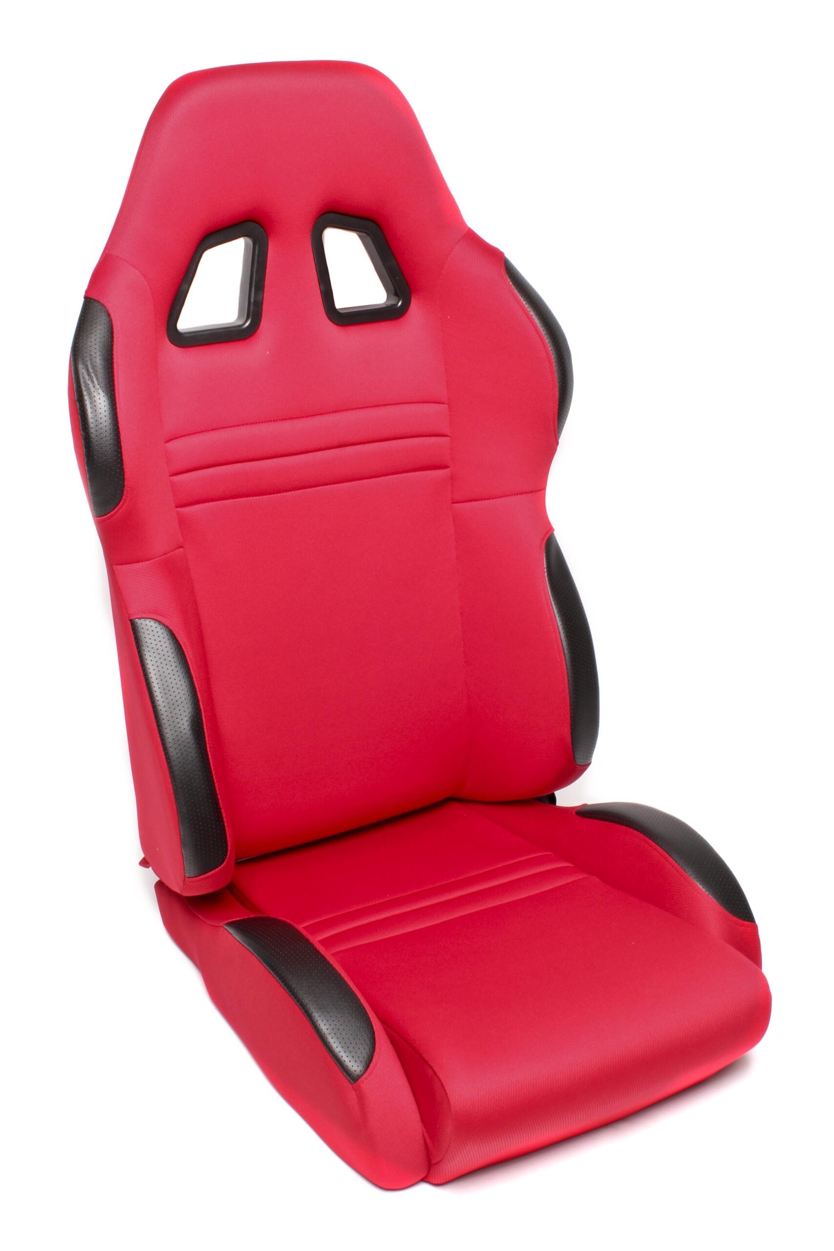 Sportsitz - rot, verstellbar, links