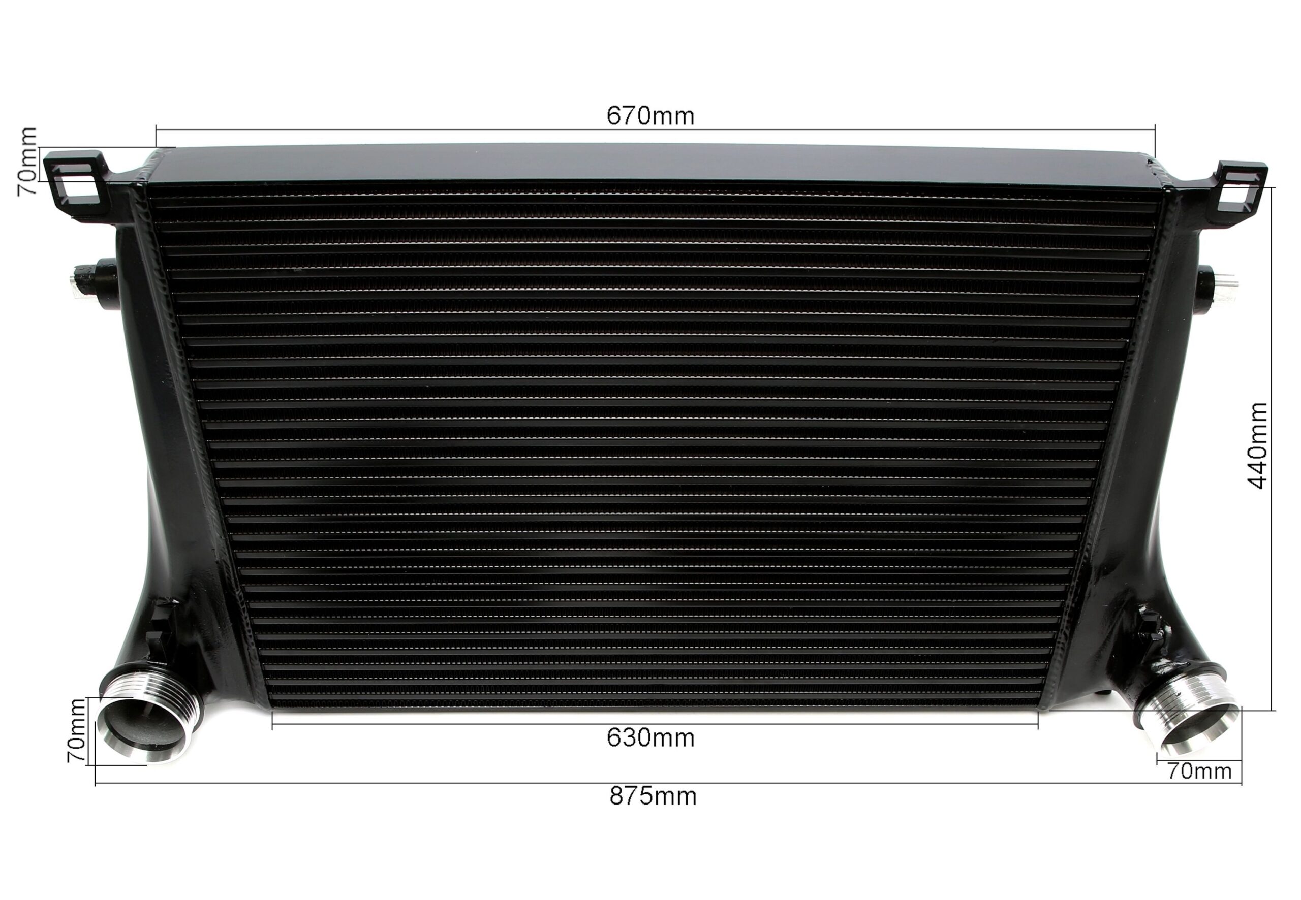Ladeluftkühler Kit passend für VW Golf VIII Plattform MQB EA888/Gen.4
