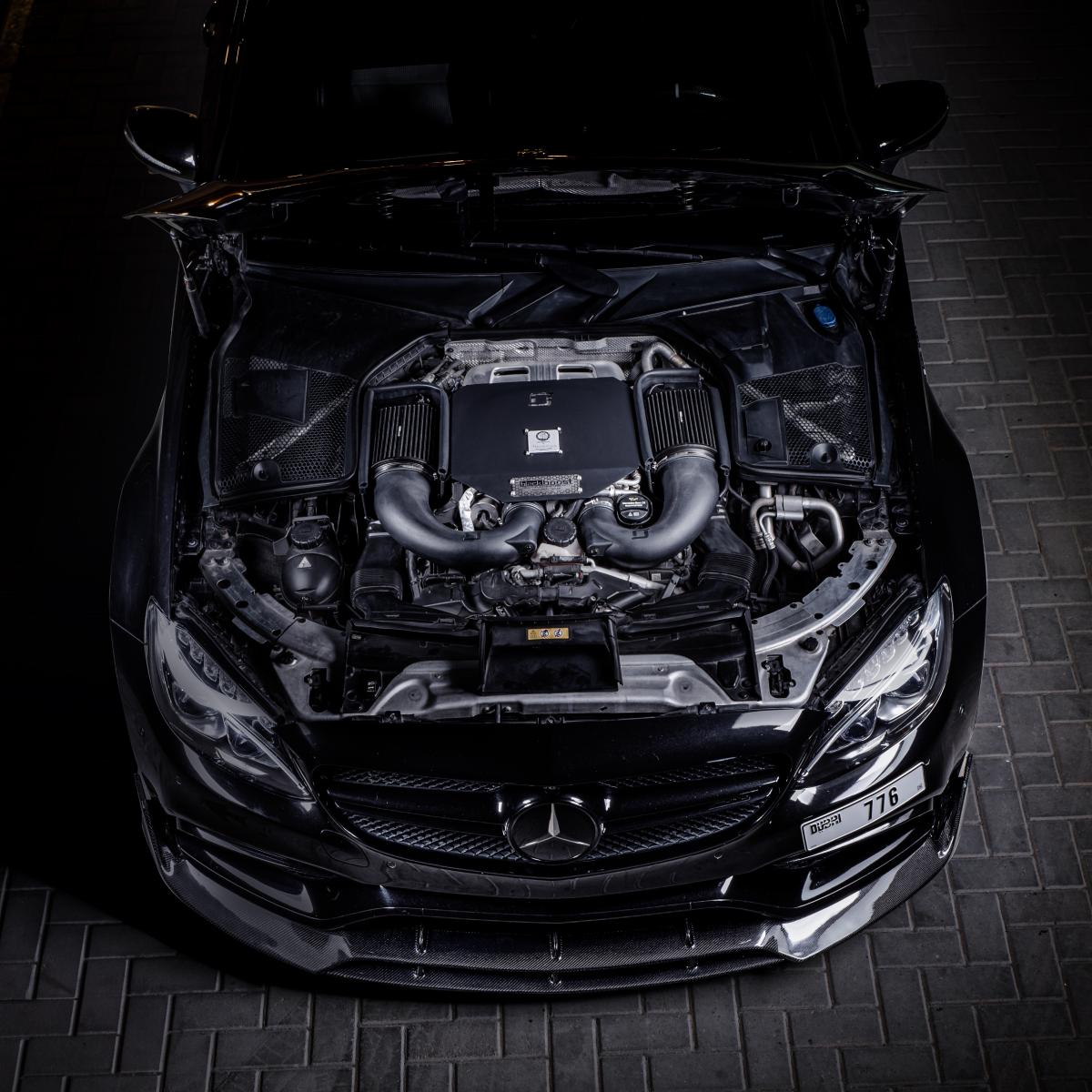 Cold Air Intake passend für Mercedes-Benz AMG C63 C63S GLC63 GLC63S S560 (W205 C205 A205 X253 W222 A217 C217) – BlackBoost