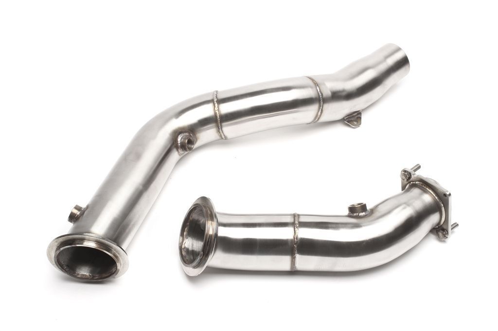 Downpipe ohne Katalysator passend für BMW 2er Serie M2 Typ F87, 3er Serie M3 Typ F80, 4er Serie M4 Typ F82, F83 - Motorcode S55