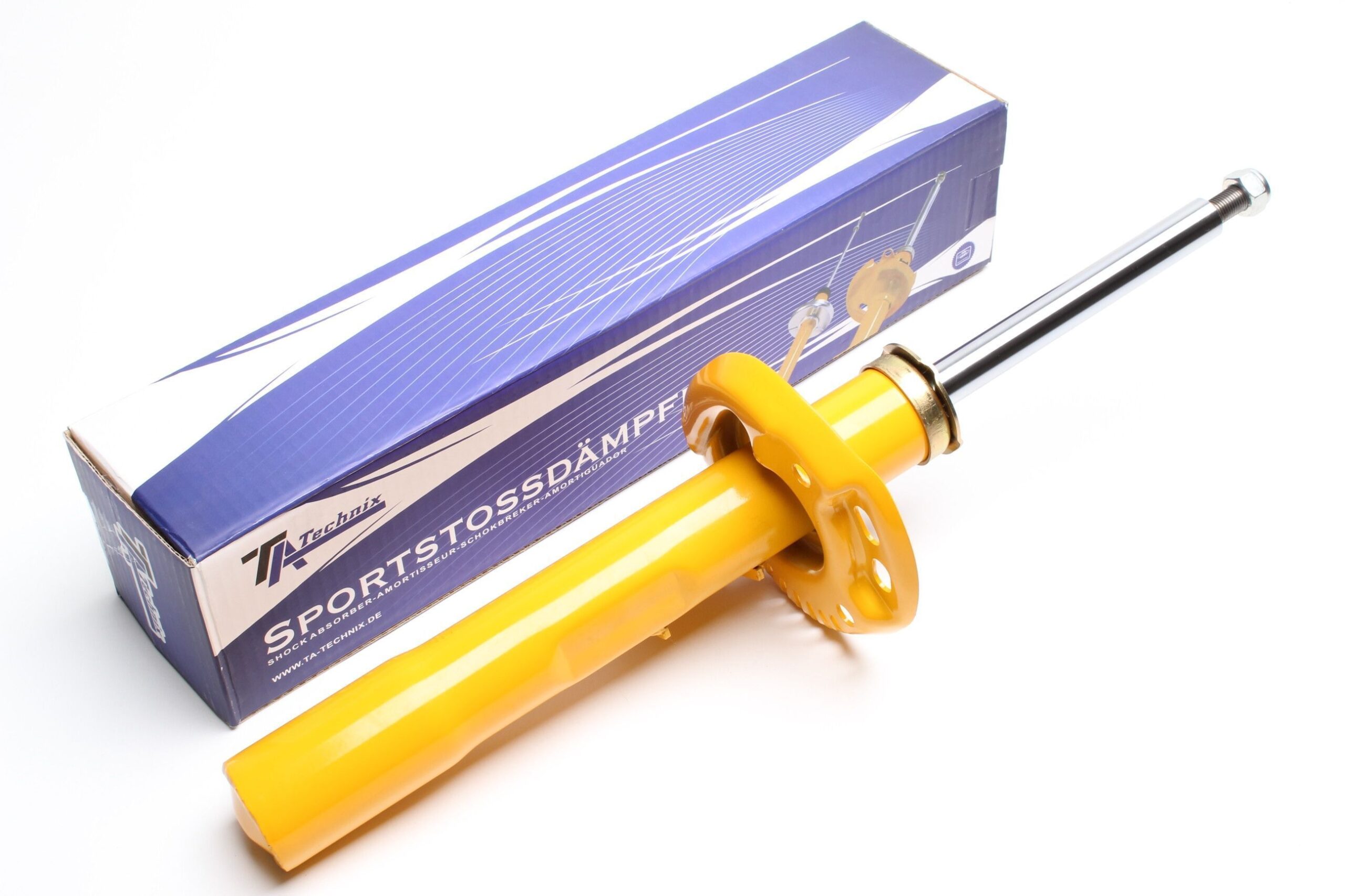 Sportstoßdämpfer Vorderachse Federbein = ø 55mm passend für Audi A3, TT, Q2, Q3 / Seat Ateca, Altea, Alhambra, Leon, Toledo, / Skoda / VW Arteon, Beetle, Caddy, Eos, Golf, Jetta, Golf Plus, Passat , Sciroco, Sharan