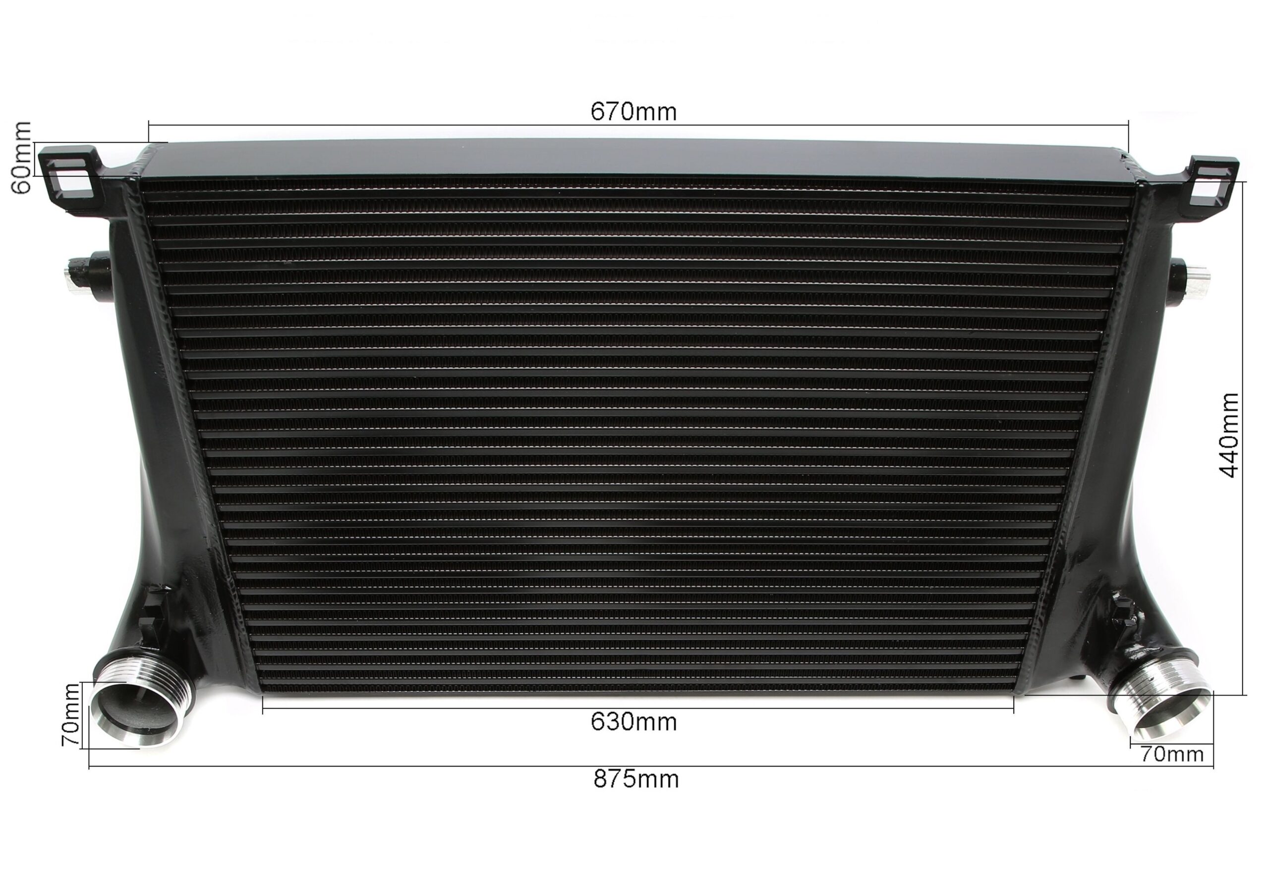 Ladeluftkühler Kit passend für VW Golf VIII Plattform MQB EA888/Gen.4