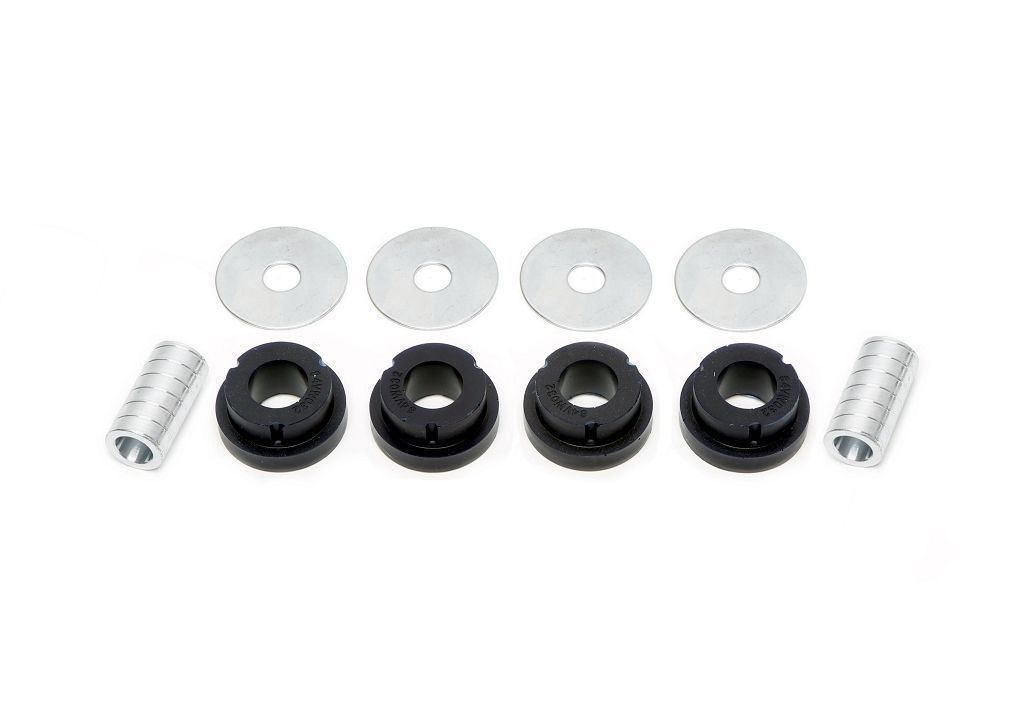 PU-Buchsen passend für Audi A3 / TT / Seat Leon / Toledo / Skoda Octavia / VW Golf / Jetta / Eos / Passat / Scirocco / Touran / Querlenkerlager Hinterachse oben / - aussen