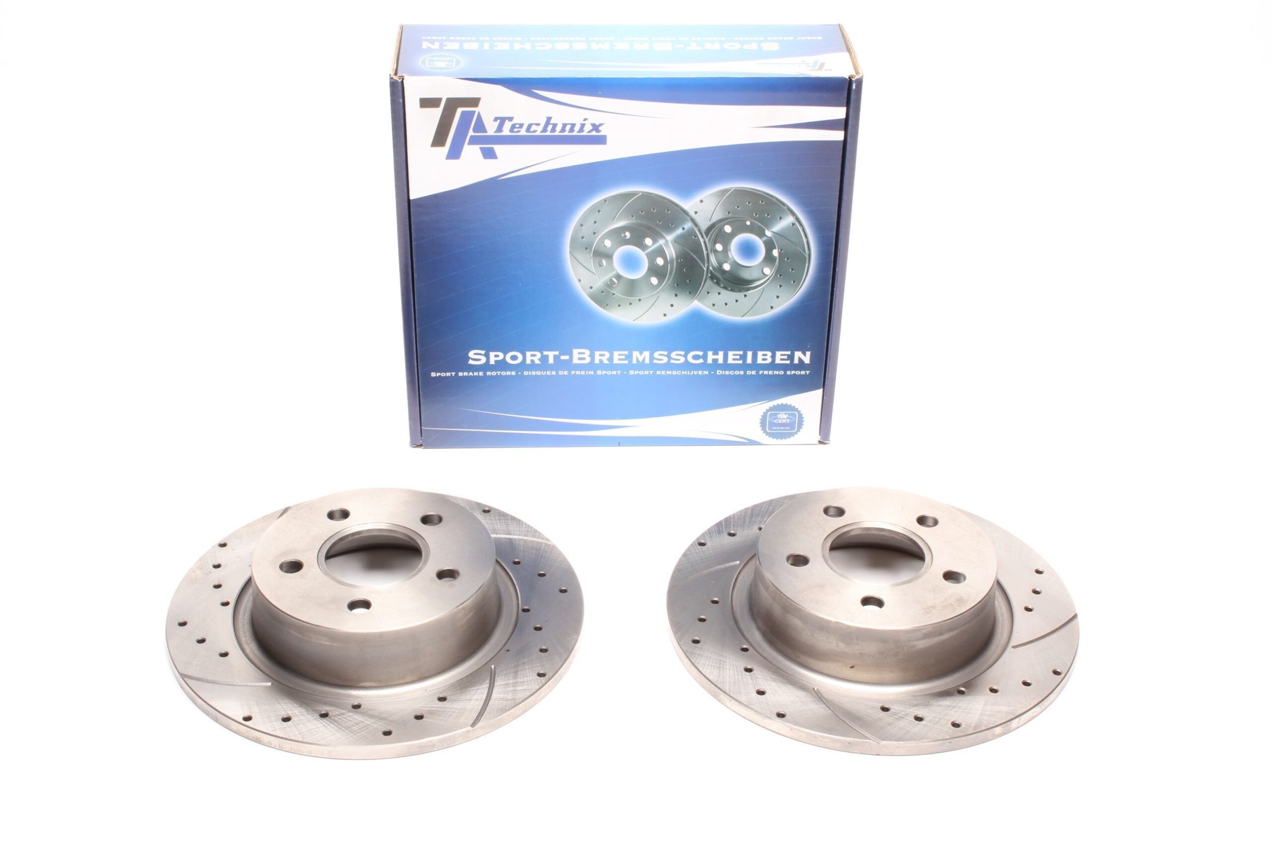 Sport Bremsscheiben Satz Hinterachse passend für Ford Transit Connect/ Tourneo Connect