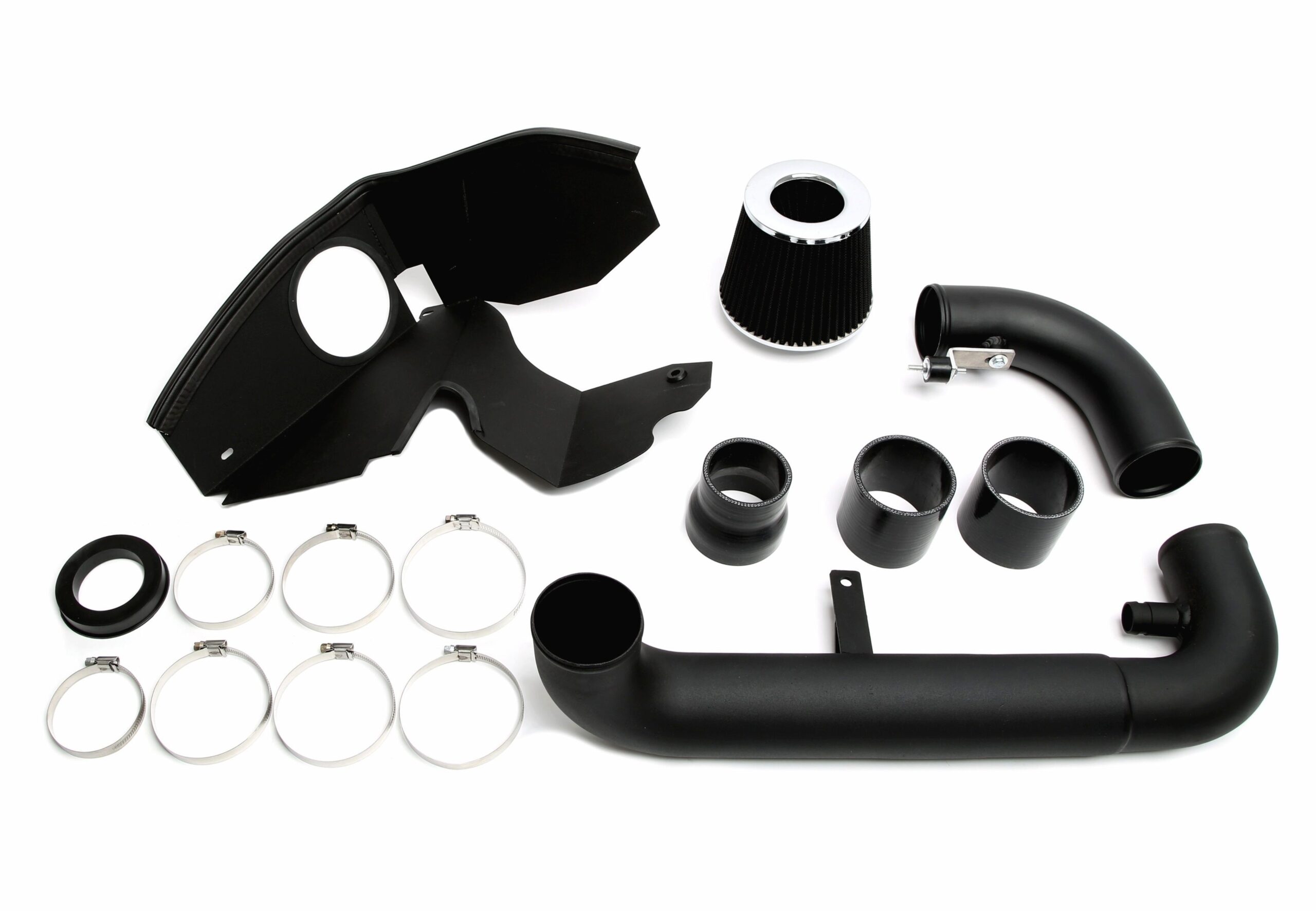 Ansaugrohr Kit schwarz/ air intake kit / passend für Audi / Seat / Skoda / VW 1.8l TFSI / 2.0l TSI / TFSI Motoren / Modelle ab 2011 - 2014