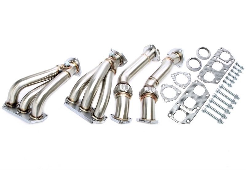 Fächerkrümmer mit Flexrohr passend für Audi TT 3.2 VR6 (8N), VW Golf IV R32 (1J)