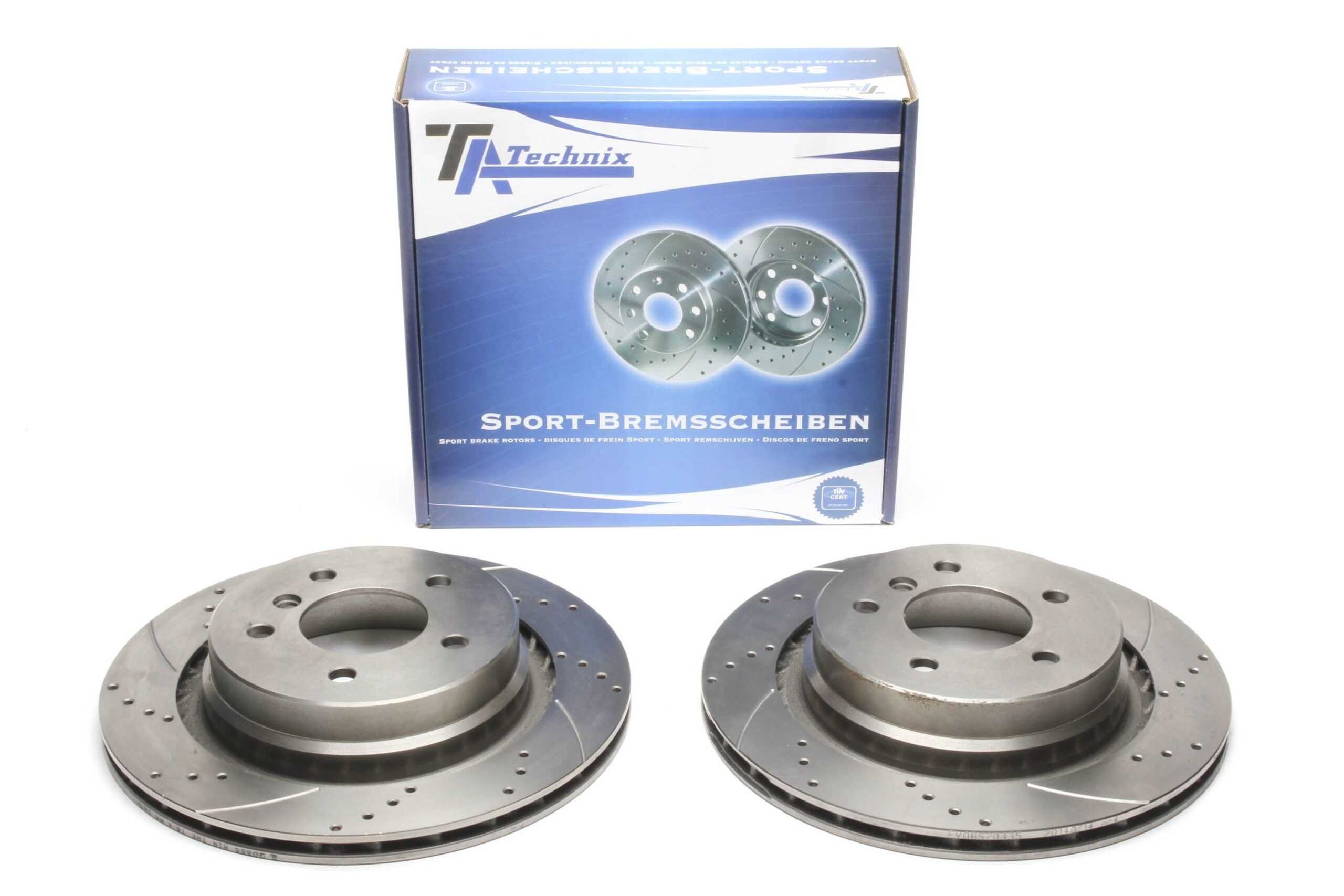 Sport Bremsscheiben Satz Hinterachse passend für BMW 3er M3 E36 / Z3 M E36