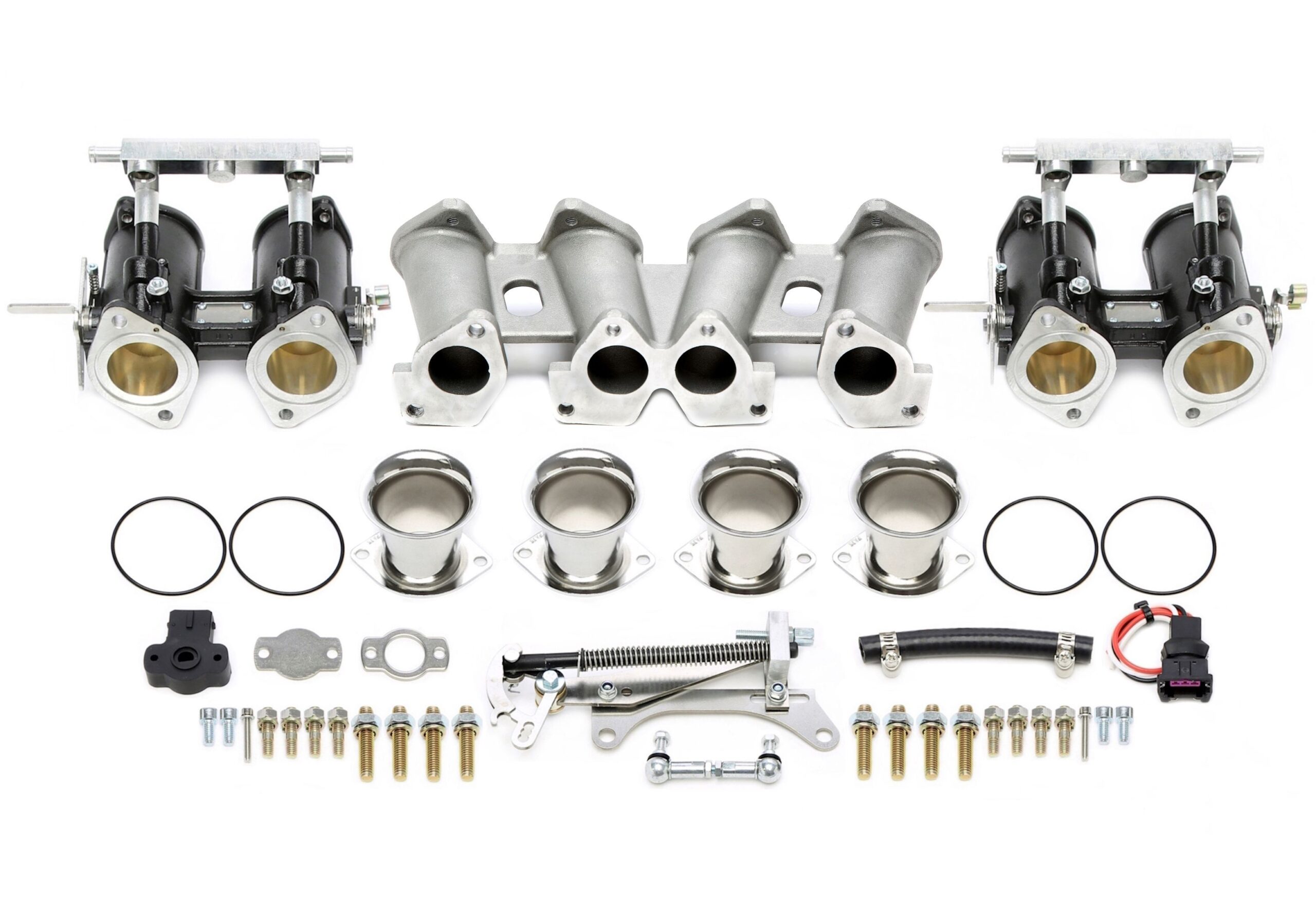 40mm DCOE Drosselklappen - Komplettkit passend für Seat / VW 2.0l-8V Crossflow Motoren