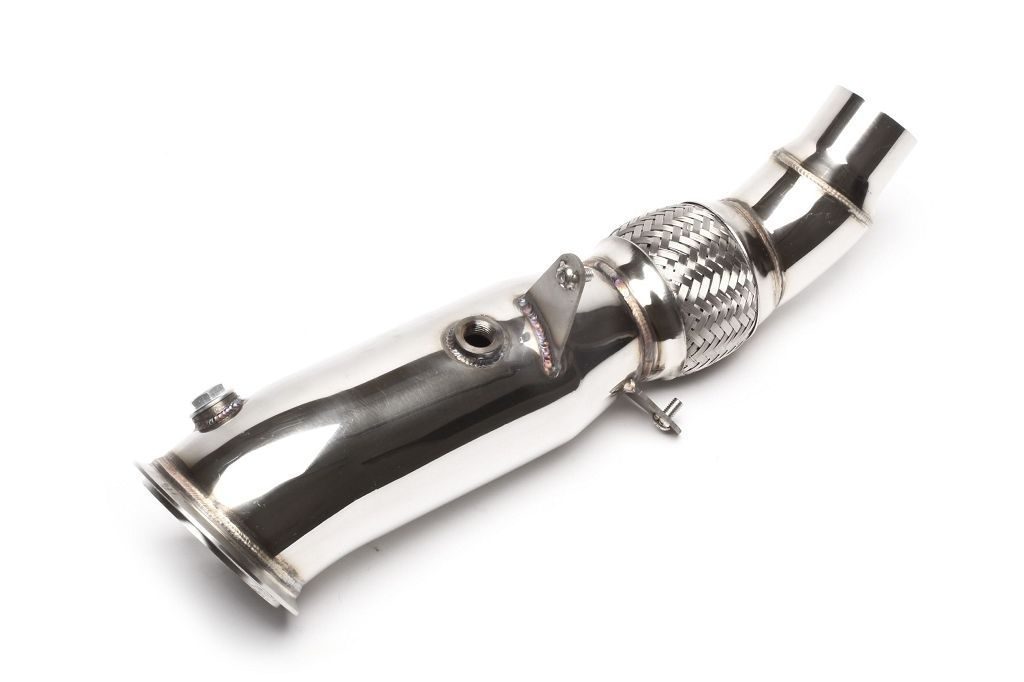 Downpipe ohne Katalysator mit Flexrohr passend für BMW 1er Serie F20/F21, 2er Serie F22/F23, 3er Serie F30/F31/F34, 4er Serie F32/F33/F36 - Motorcode N20