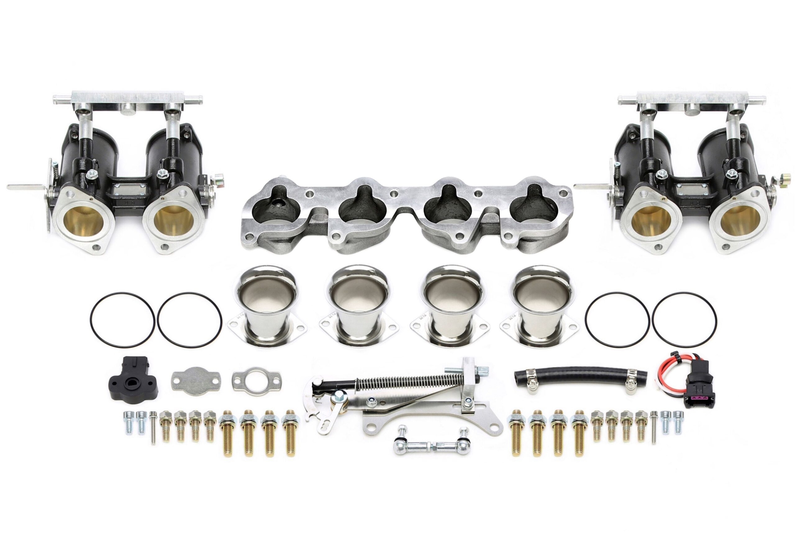 40mm DCOE Drosselklappen - Komplettkit passend für VW 1.8+2.0l 16V Motoren